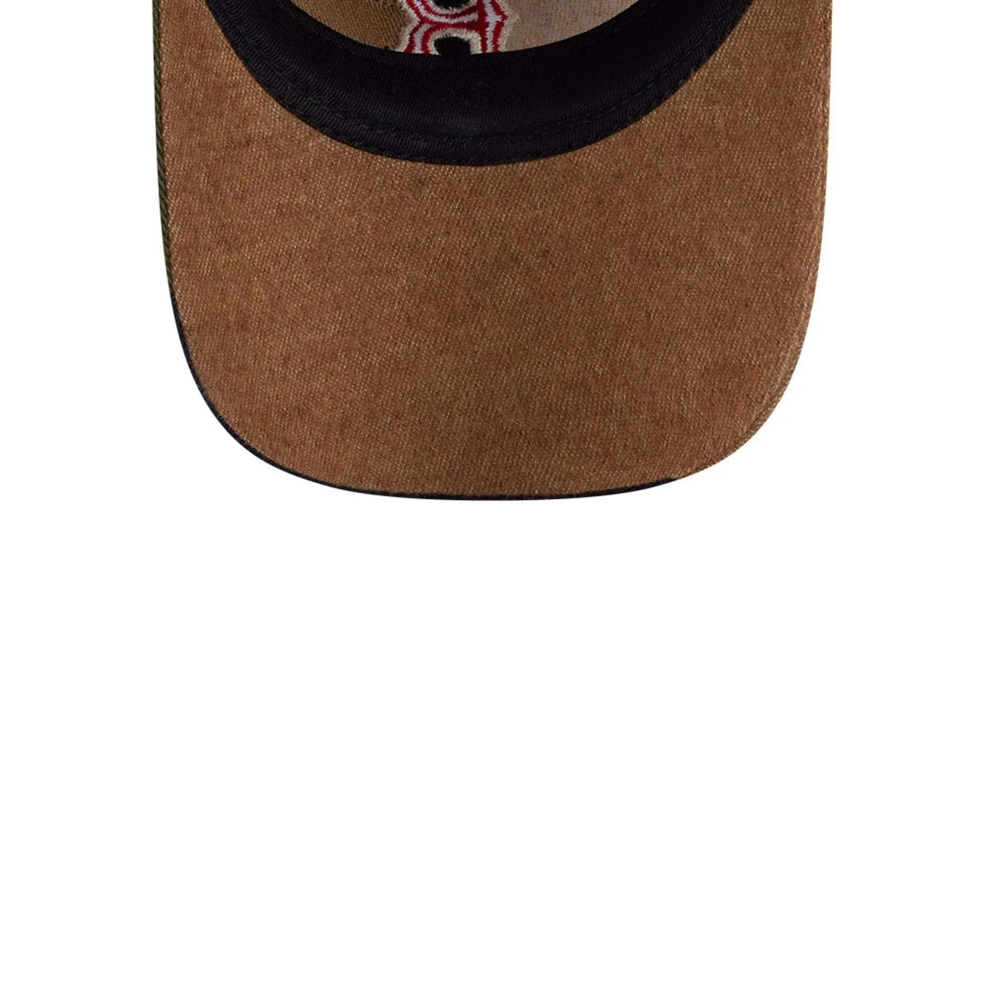 Boston Red Sox MLB Patchwork Open Brown 9TWENTY Adjustable Cap - Image 7