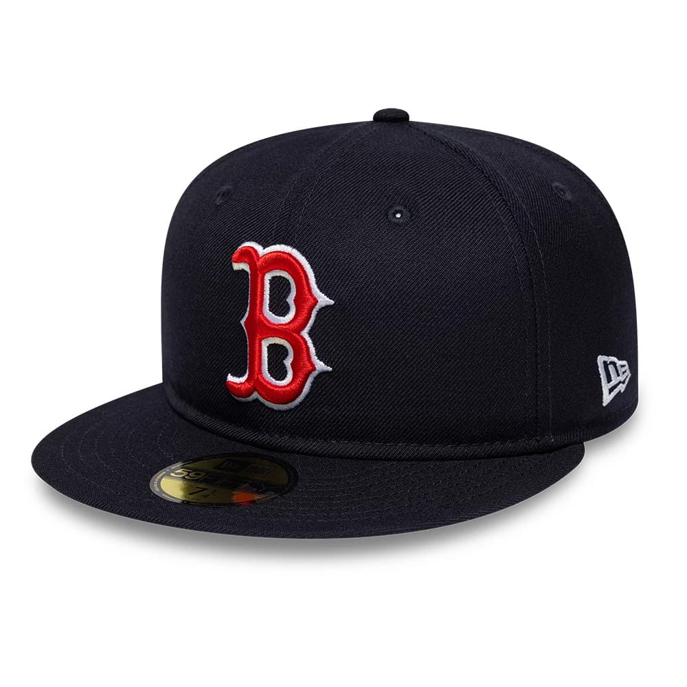 Boston Red Sox MLB Soft Buckram Navy 59FIFTY Fitted Cap