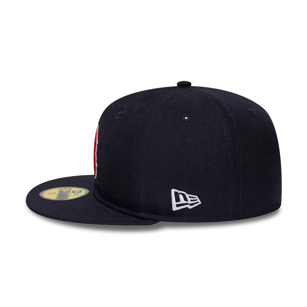 Boston Red Sox MLB Soft Buckram Navy 59FIFTY Fitted Cap - Image 6