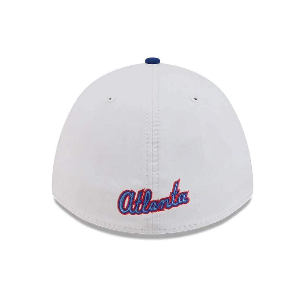 Braves MLB City Connect Blue 39THIRTY M-Crown A-Frame Stretch Fit Cap - Image 7