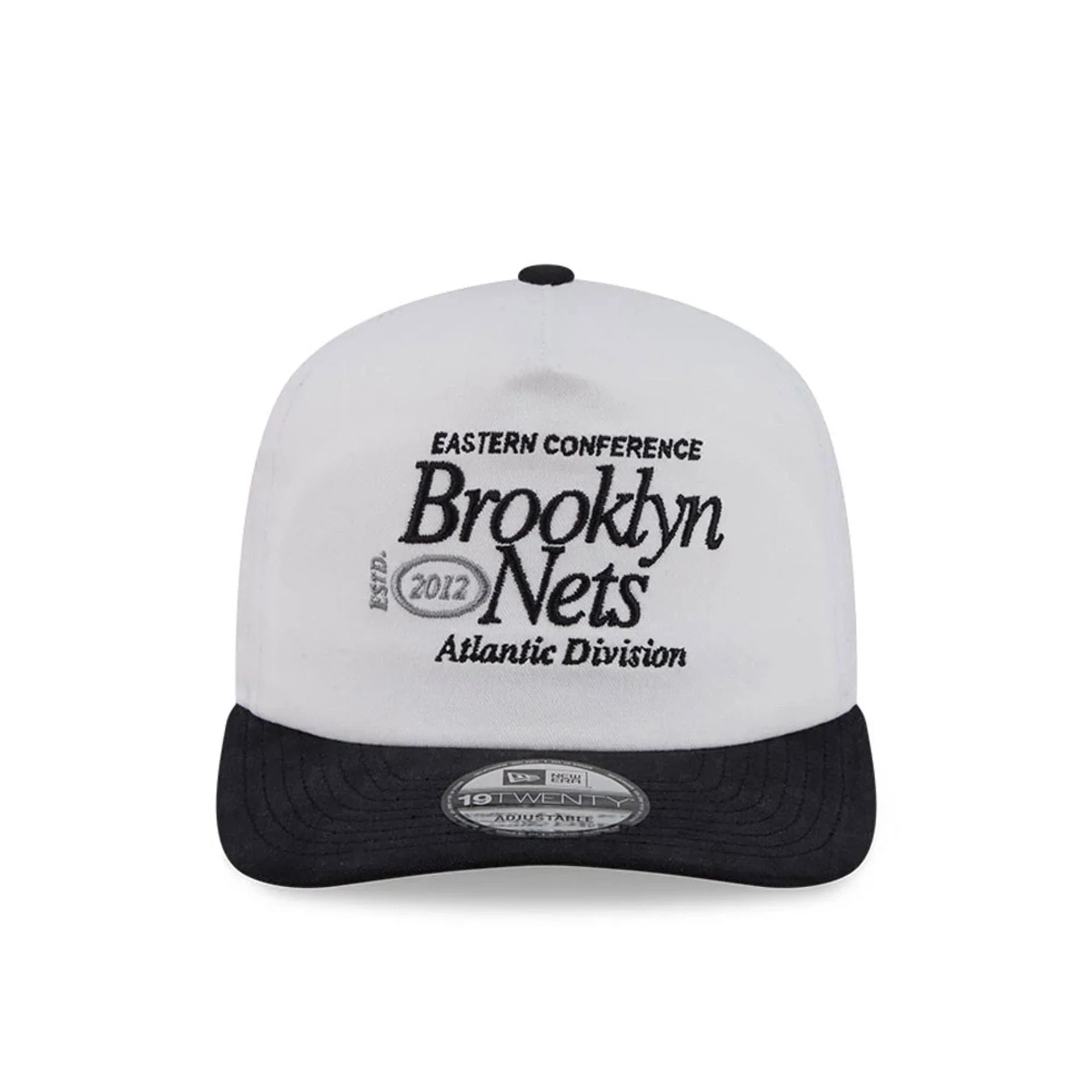 Brooklyn Nets NBA Conference White 19TWENTY Adjustable Cap - Image 3