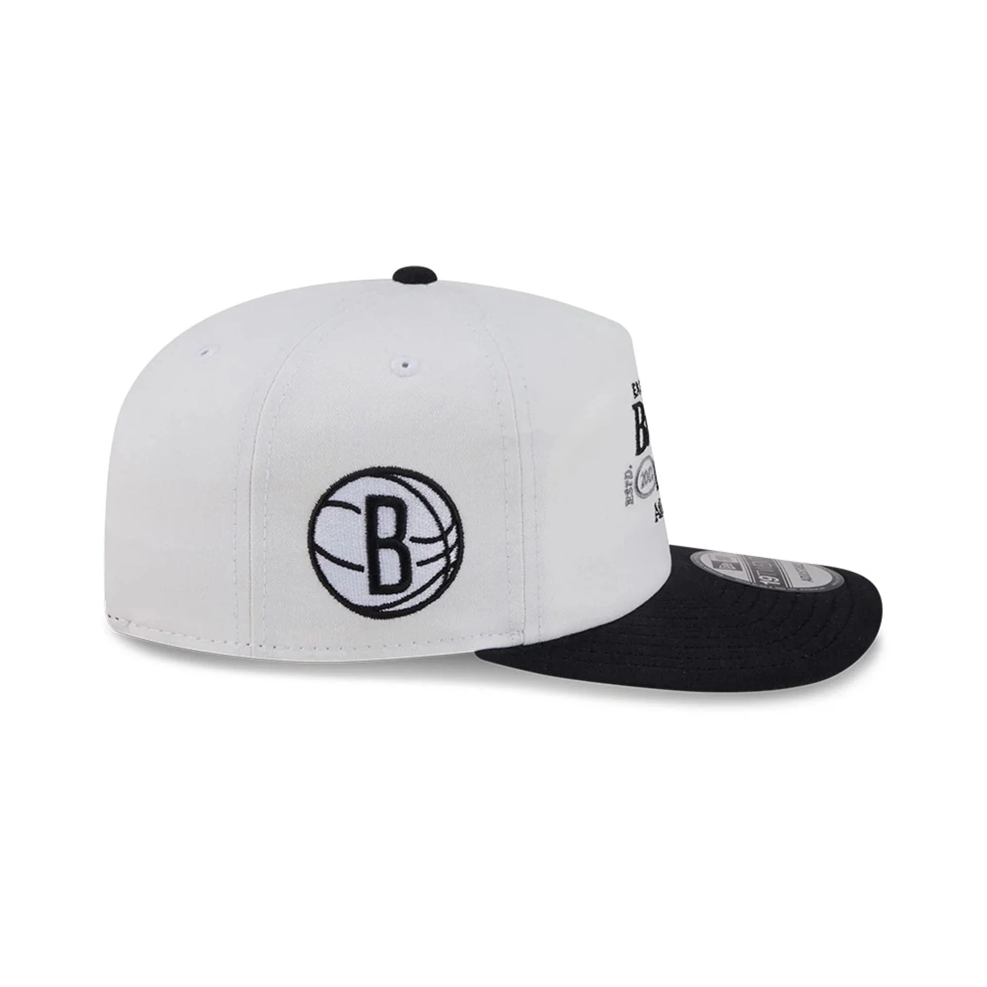 Brooklyn Nets NBA Conference White 19TWENTY Adjustable Cap - Image 5