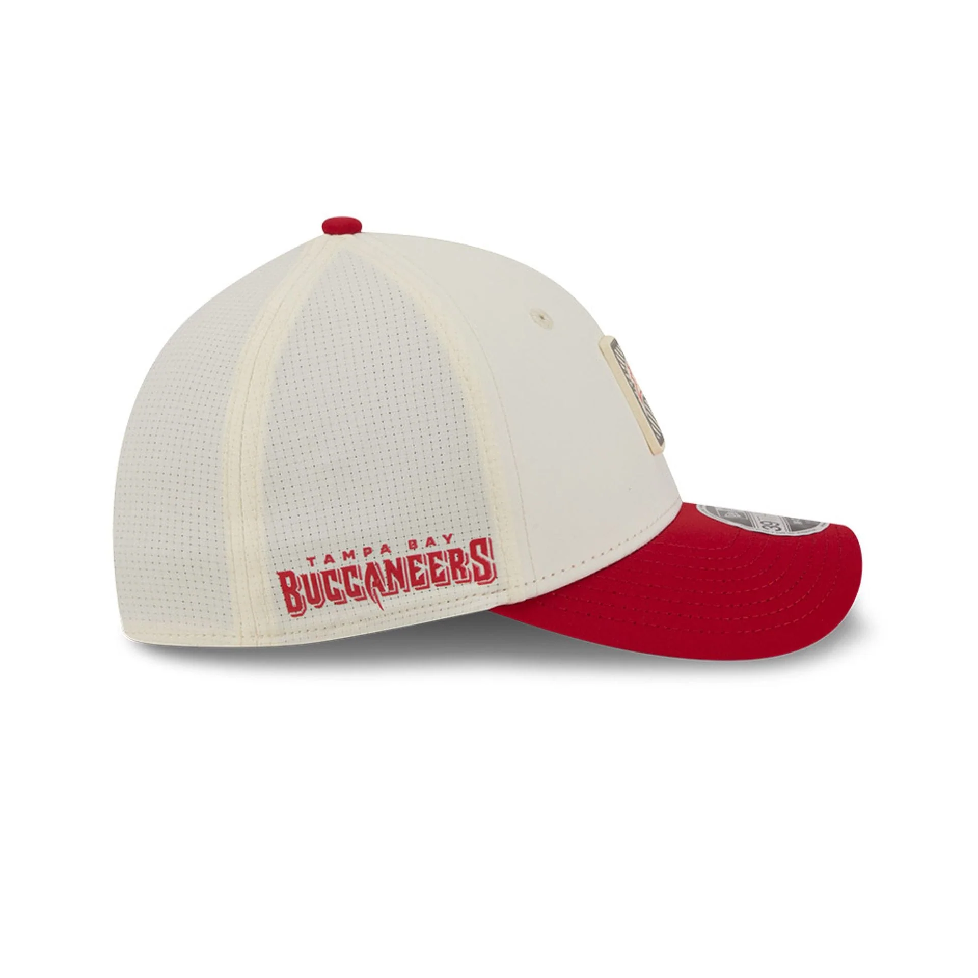 Buccaneers NFL Training 2026 White 39THIRTY M-Crown Stretch Fit Cap - Image 4