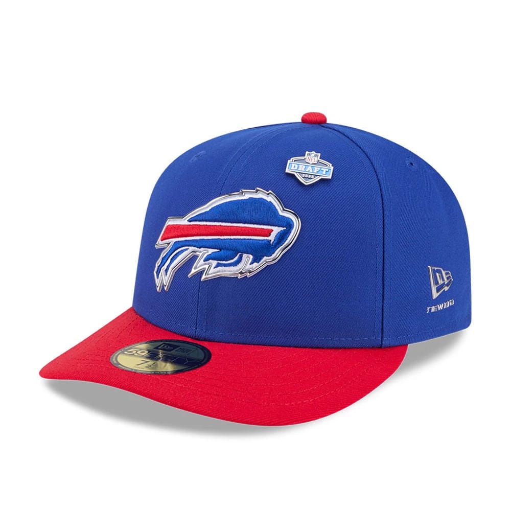 Buffalo Bills NFL Draft 2026 Blue 59FIFTY Fitted Cap