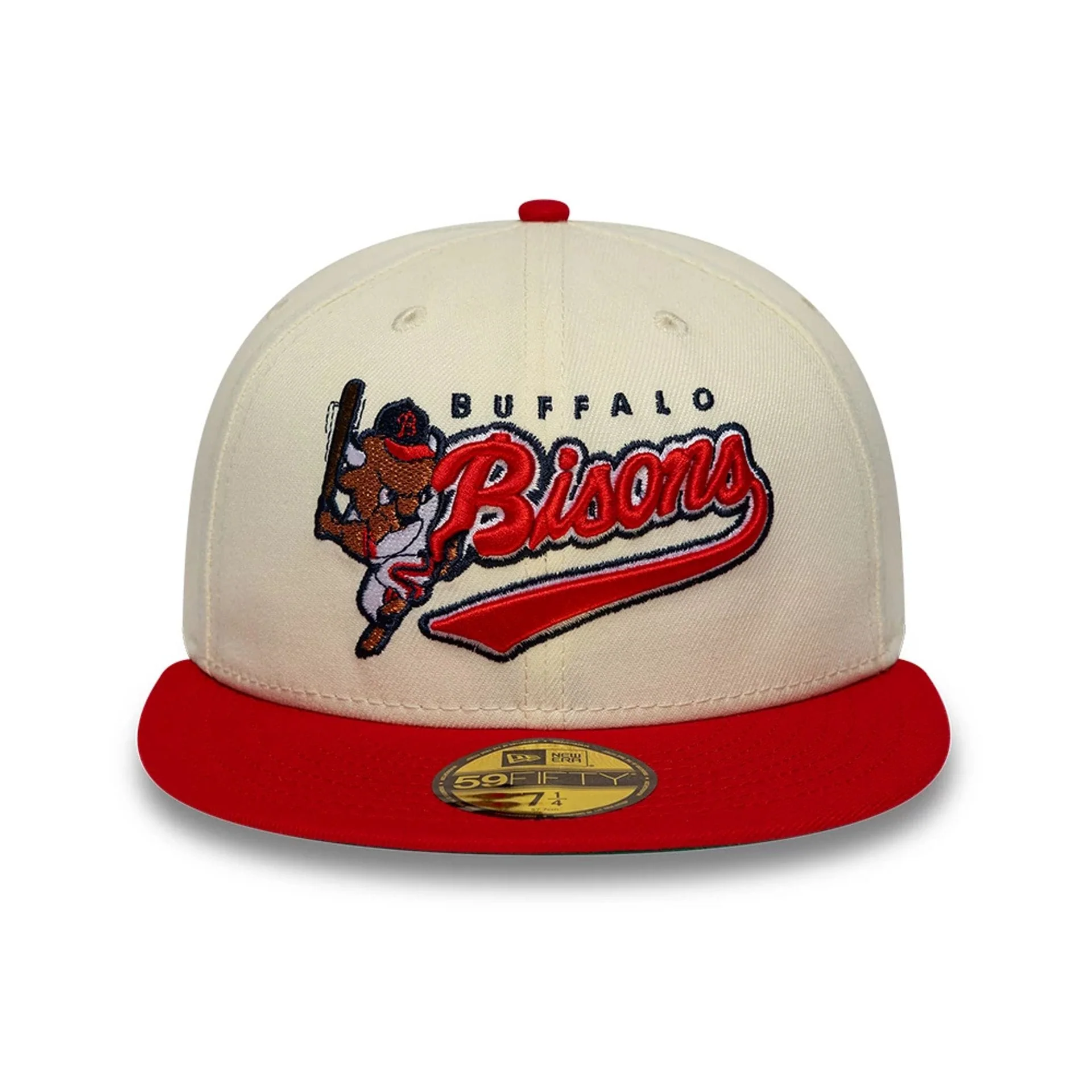 Buffalo Bisons MiLB Hometown White 59FIFTY Fitted Cap - Image 3