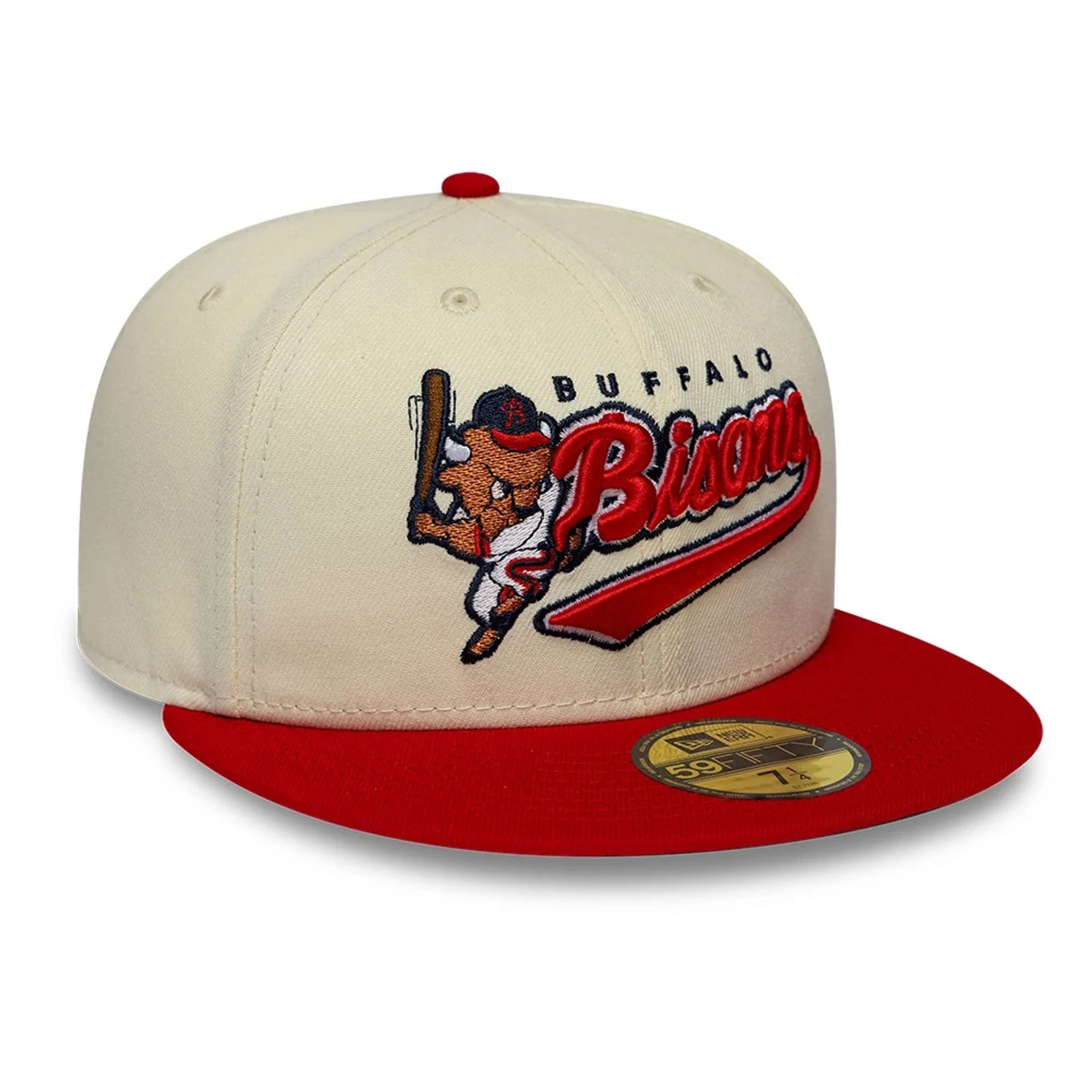 Buffalo Bisons MiLB Hometown White 59FIFTY Fitted Cap - Image 4