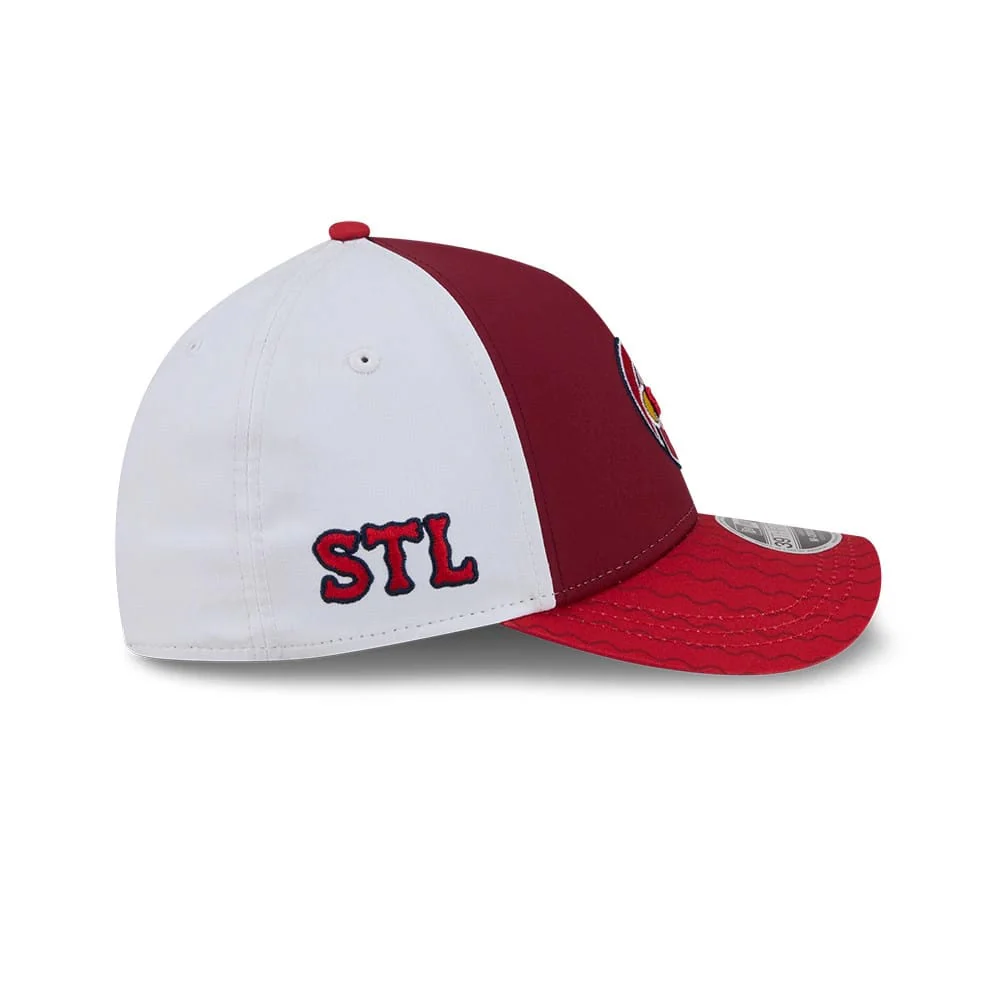 Cardinals MLB City Connect Red 39THIRTY M-Crown A-Frame Stretch Fit Cap - Image 5