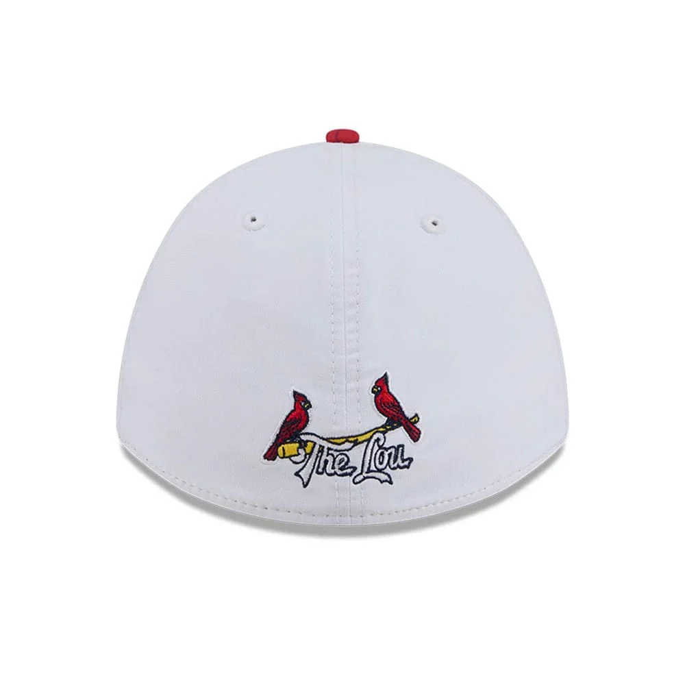 Cardinals MLB City Connect Red 39THIRTY M-Crown A-Frame Stretch Fit Cap - Image 7