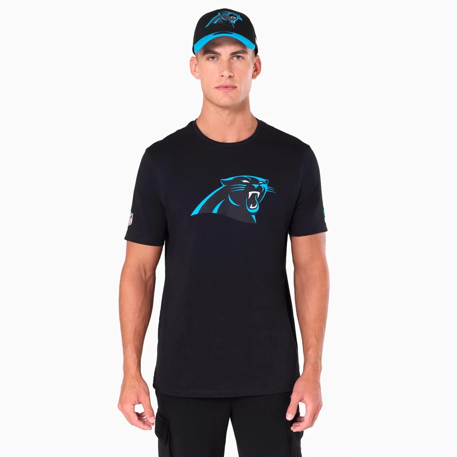 Carolina Panthers NFL Black T-Shirt