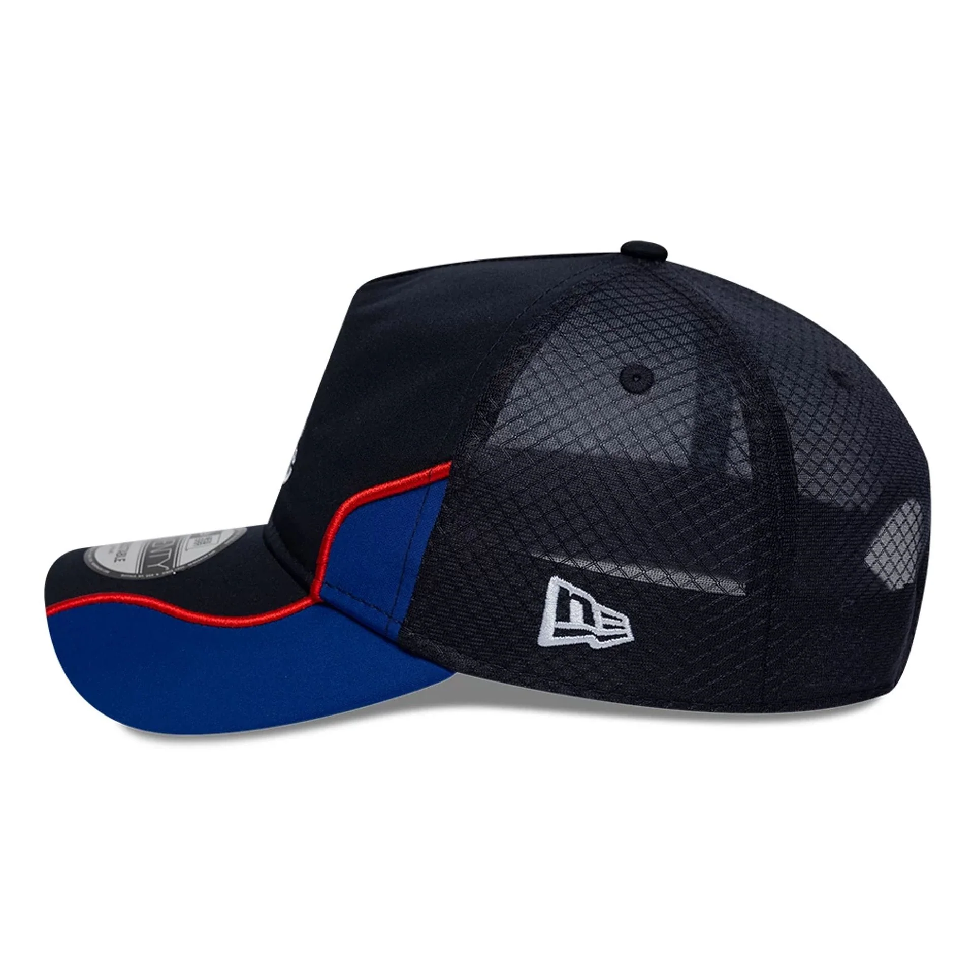 Chelsea FC Retro Goal Keeper Navy 9TWENTY A-Frame Adjustable Cap - Image 5