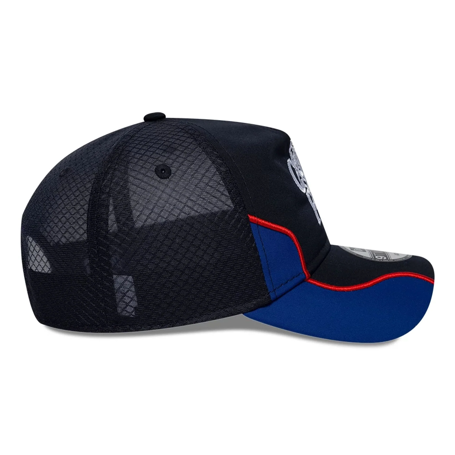 Chelsea FC Retro Goal Keeper Navy 9TWENTY A-Frame Adjustable Cap - Image 6