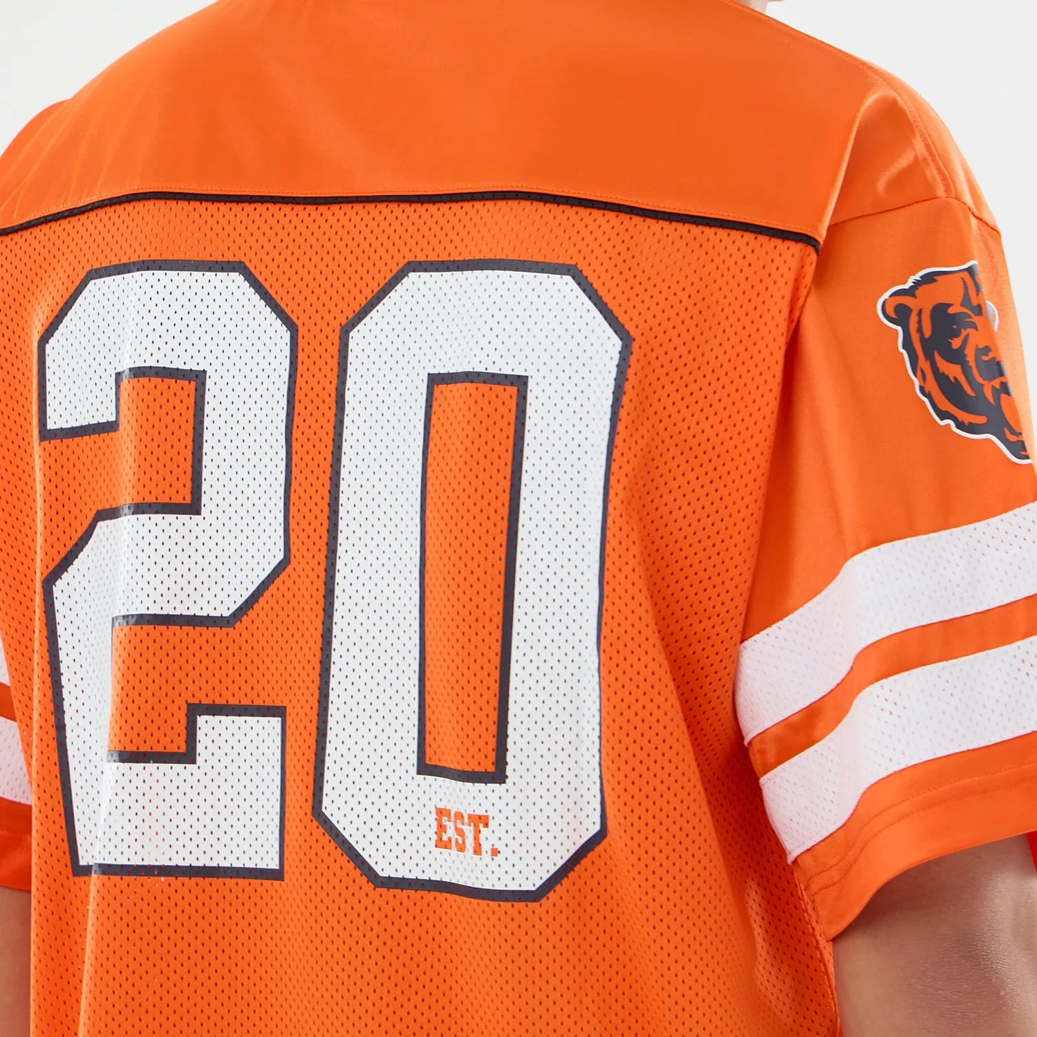 Chicago Bears NFL Orange Mesh Jersey - Image 5