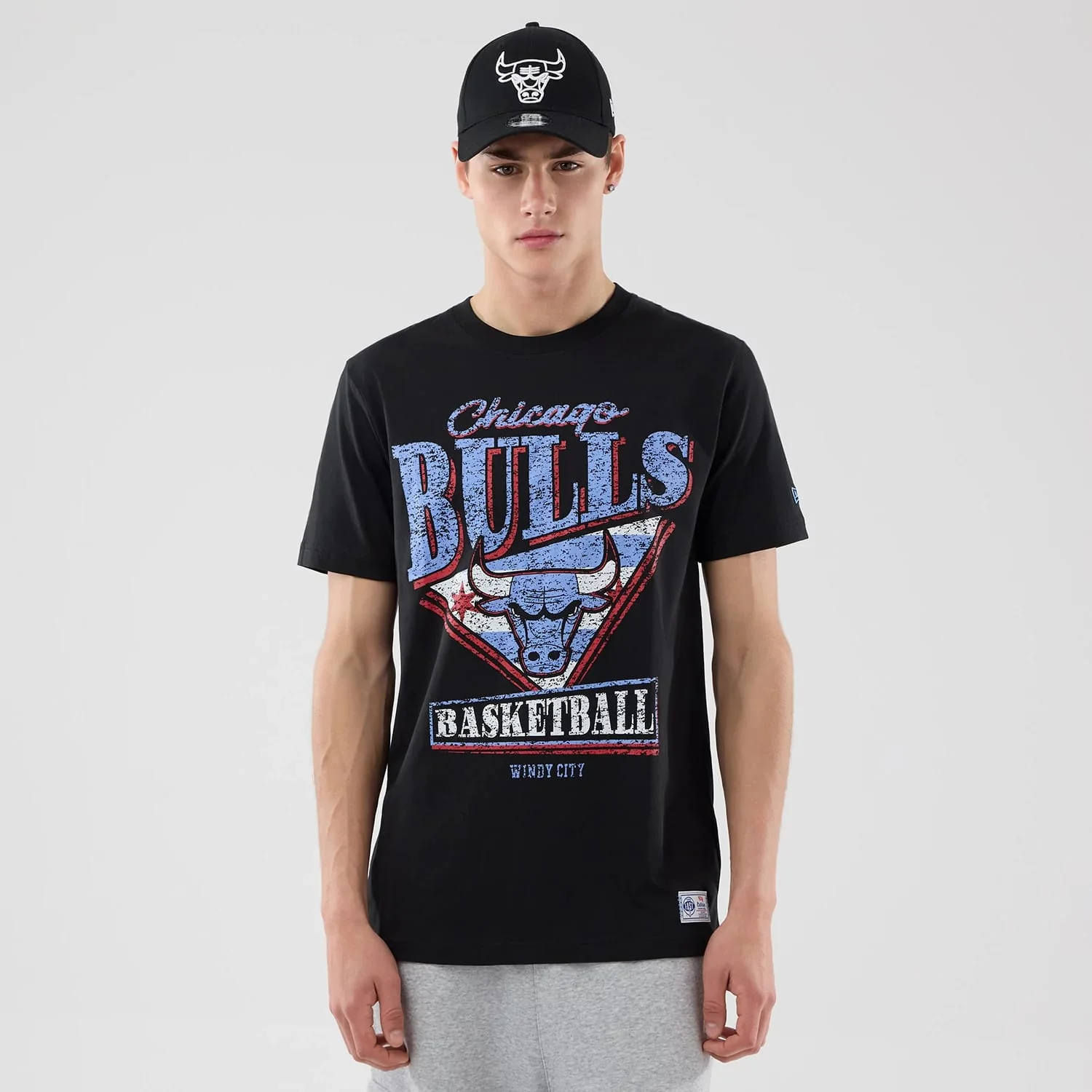 Chicago Bulls NBA City Edition Black T-Shirt