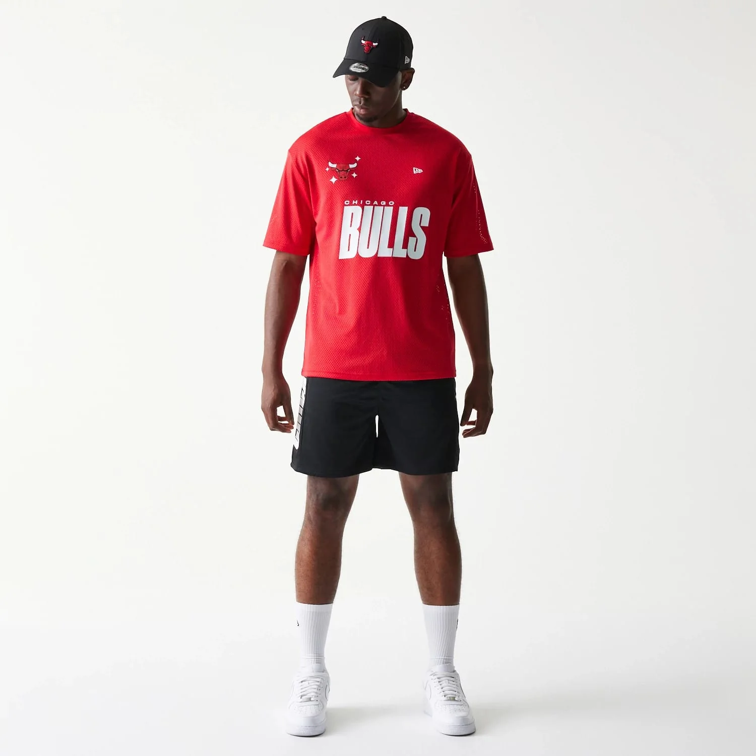 Chicago Bulls NBA Mesh Black Shorts - Image 8