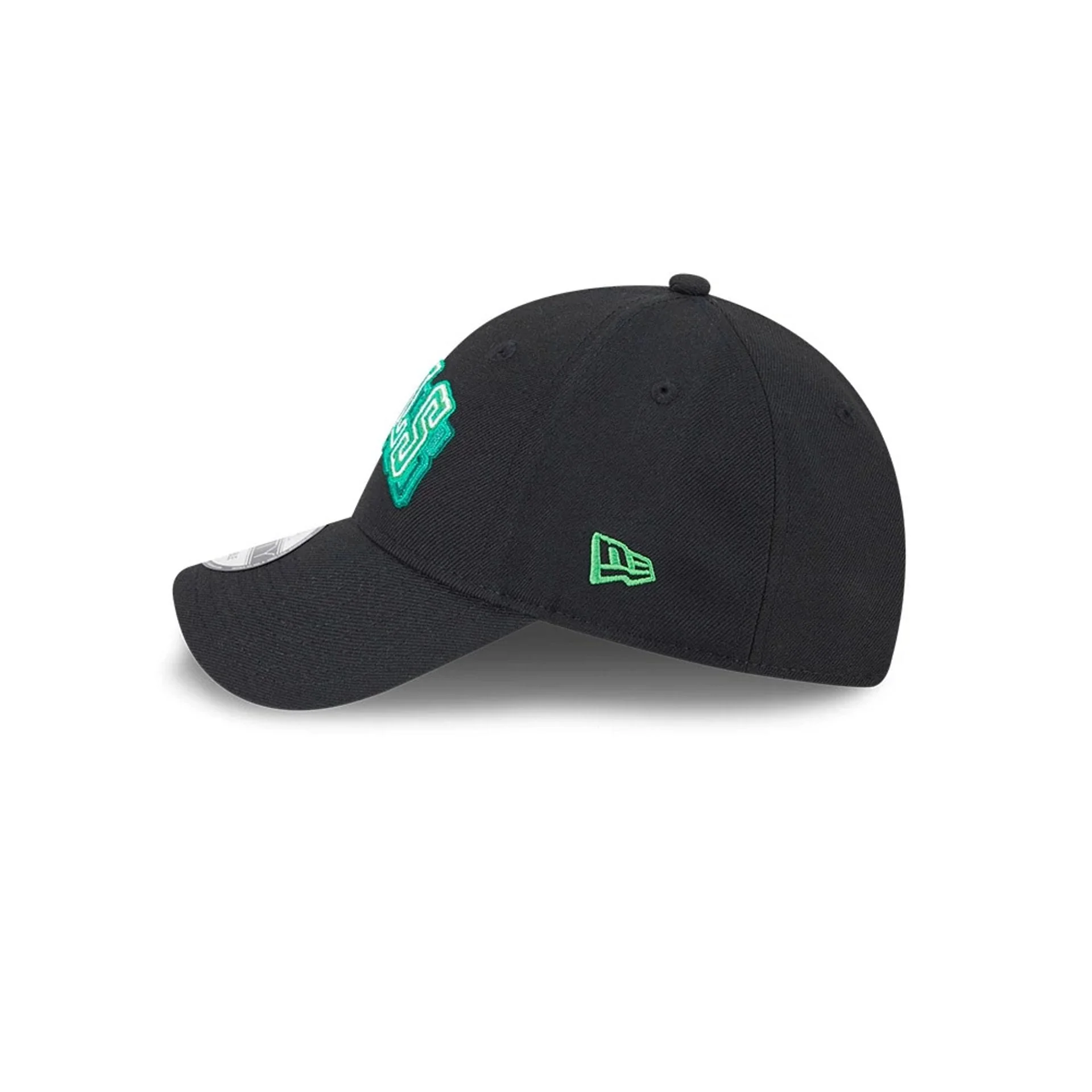 Chicago Bulls NBA Neon Black 9FORTY Adjustable Cap - Image 5