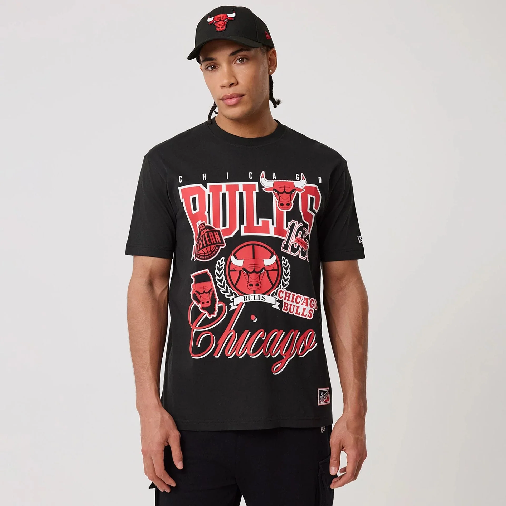 Chicago Bulls NBA Sport Classic Black T-Shirt