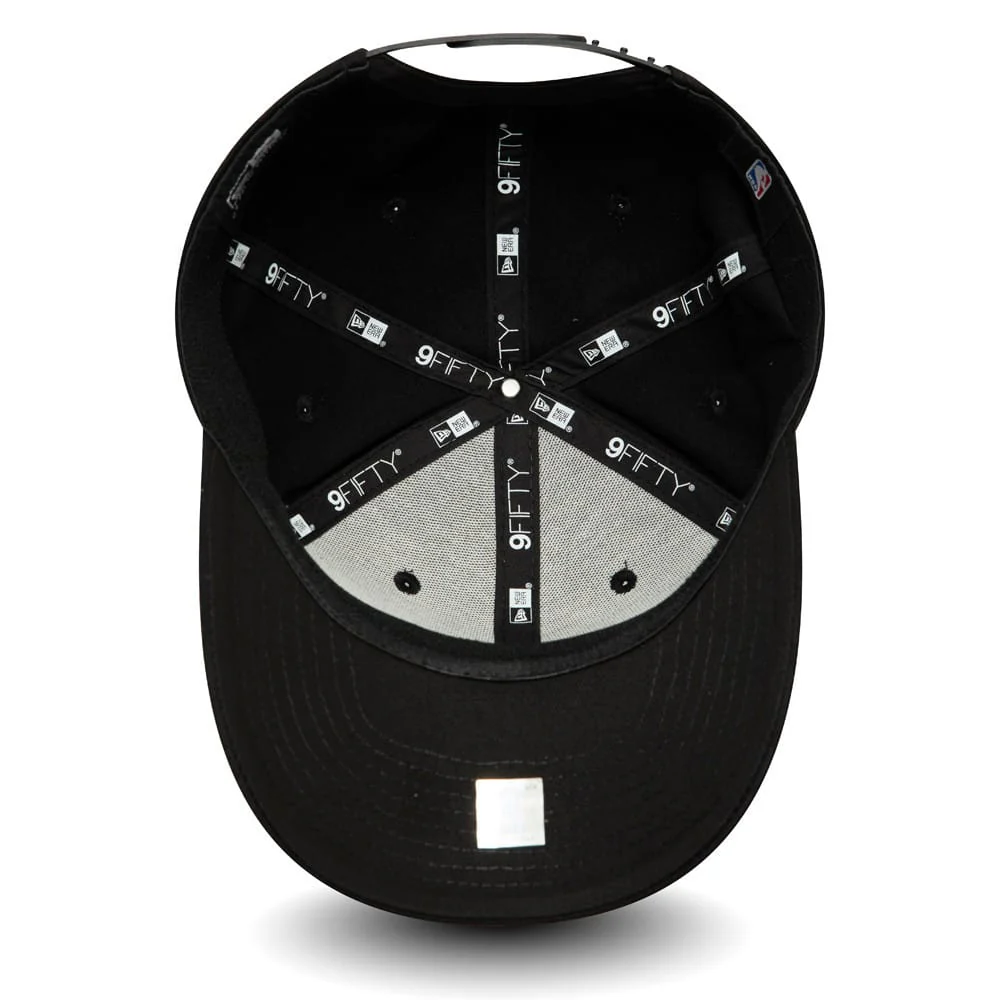Chicago Bulls Tonal Black 9FIFTY Stretch Snap Cap - Image 2