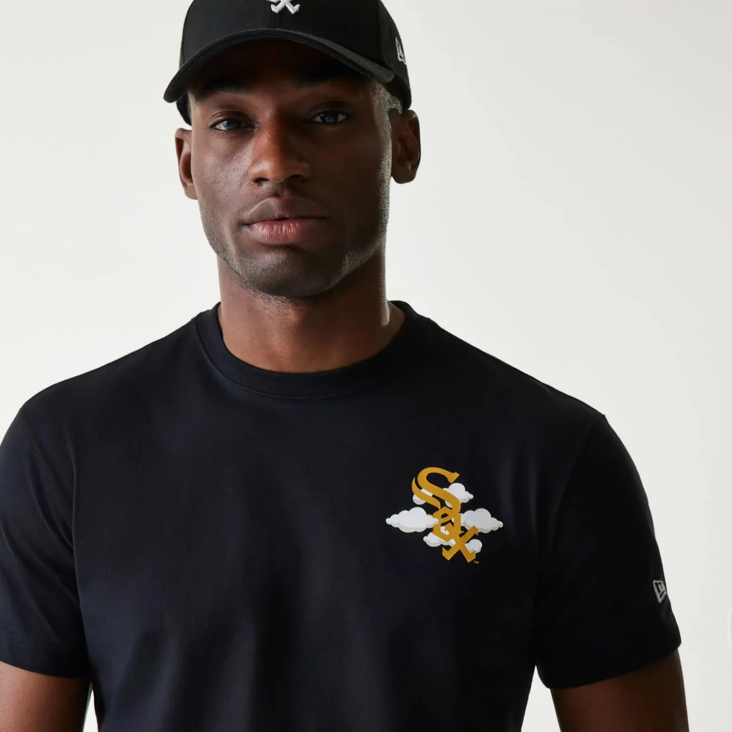 Chicago White Sox MLB 59FIFTY Pack Cloud Black T-Shirt - Image 3