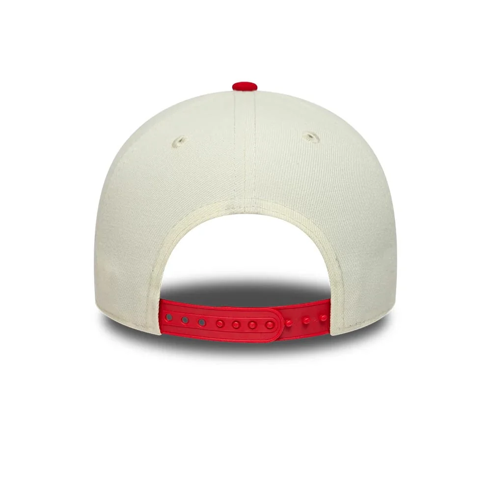 Chicago White Sox MLB Chrome Scarlet Cream 9FORTY A-Frame Adjustable Cap - Image 5