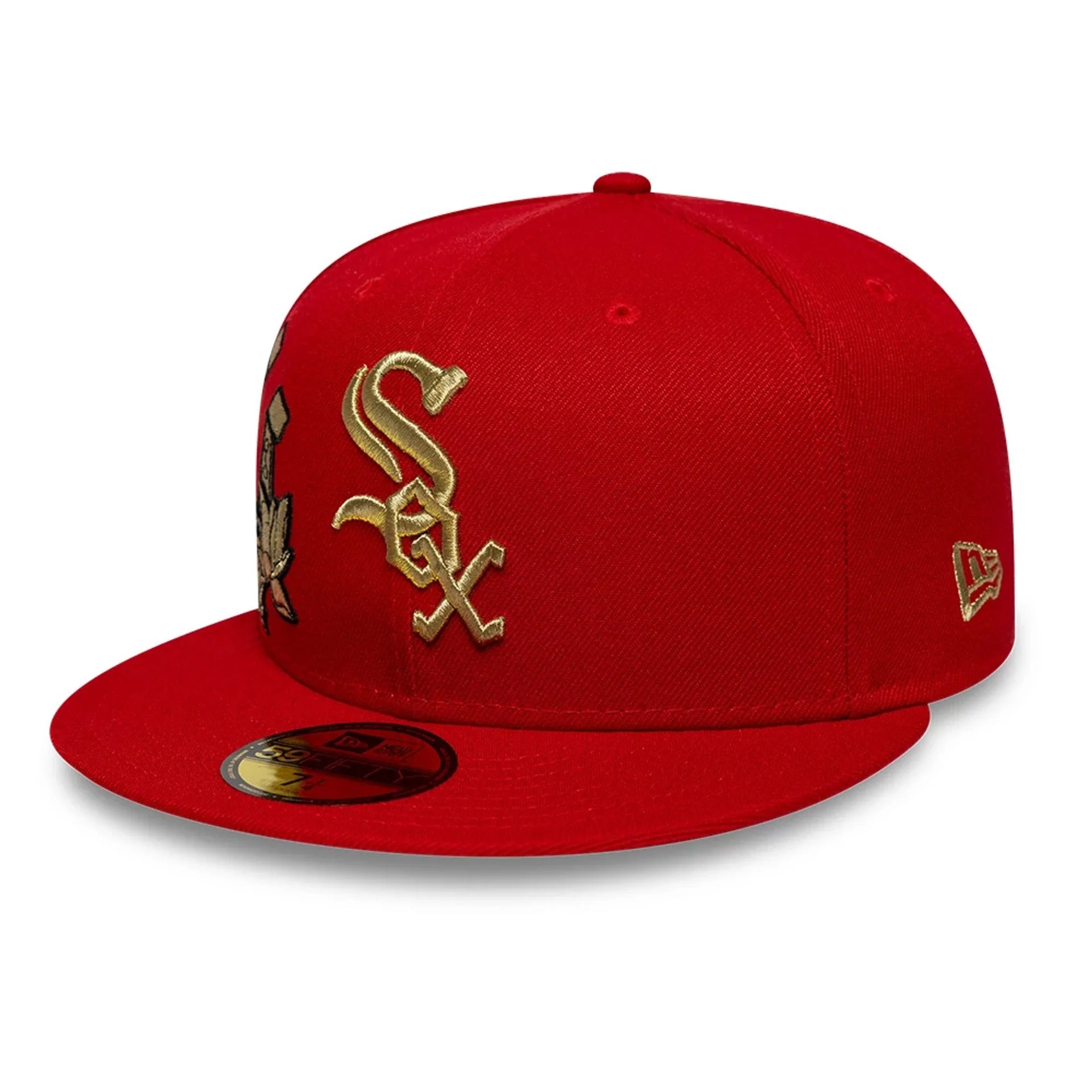 Chicago White Sox MLB Horseshoe Red 59FIFTY Fitted Cap - Image 4