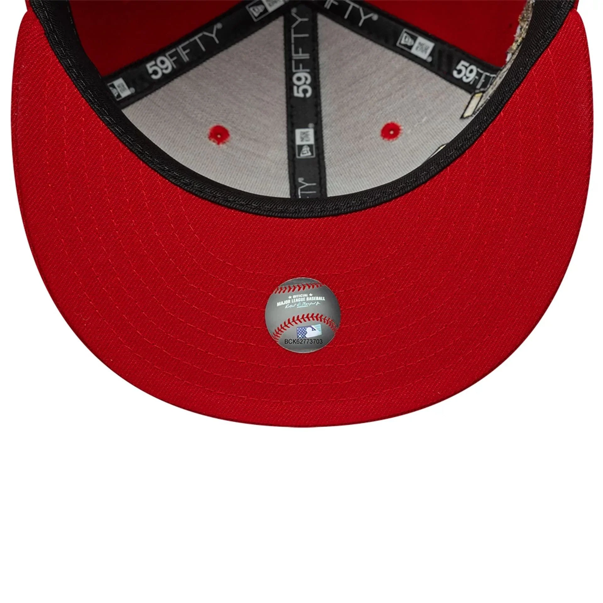 Chicago White Sox MLB Horseshoe Red 59FIFTY Fitted Cap - Image 7