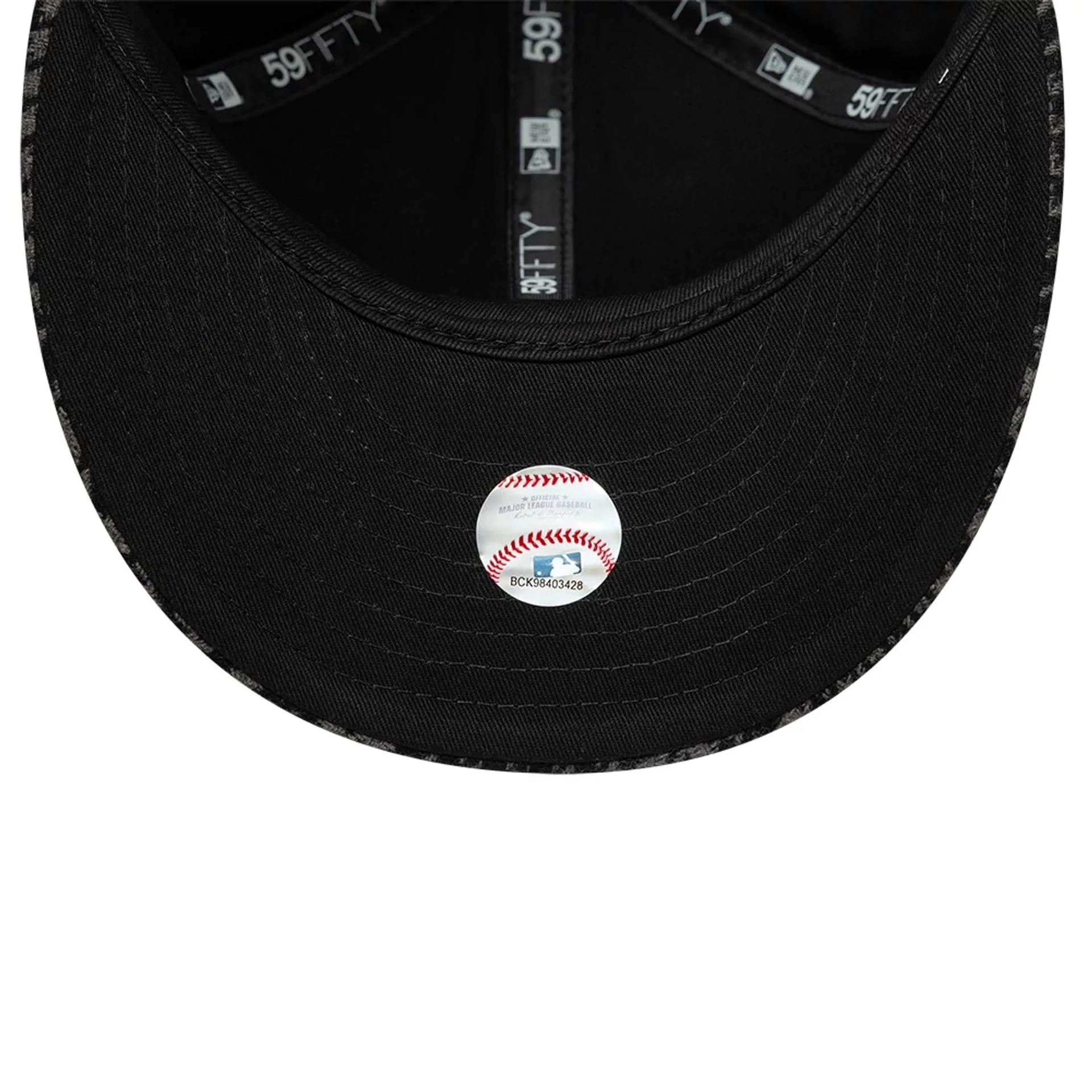 Chicago White Sox MLB Houndstooth Black Low Profile 59FIFTY Fitted Cap - Image 7