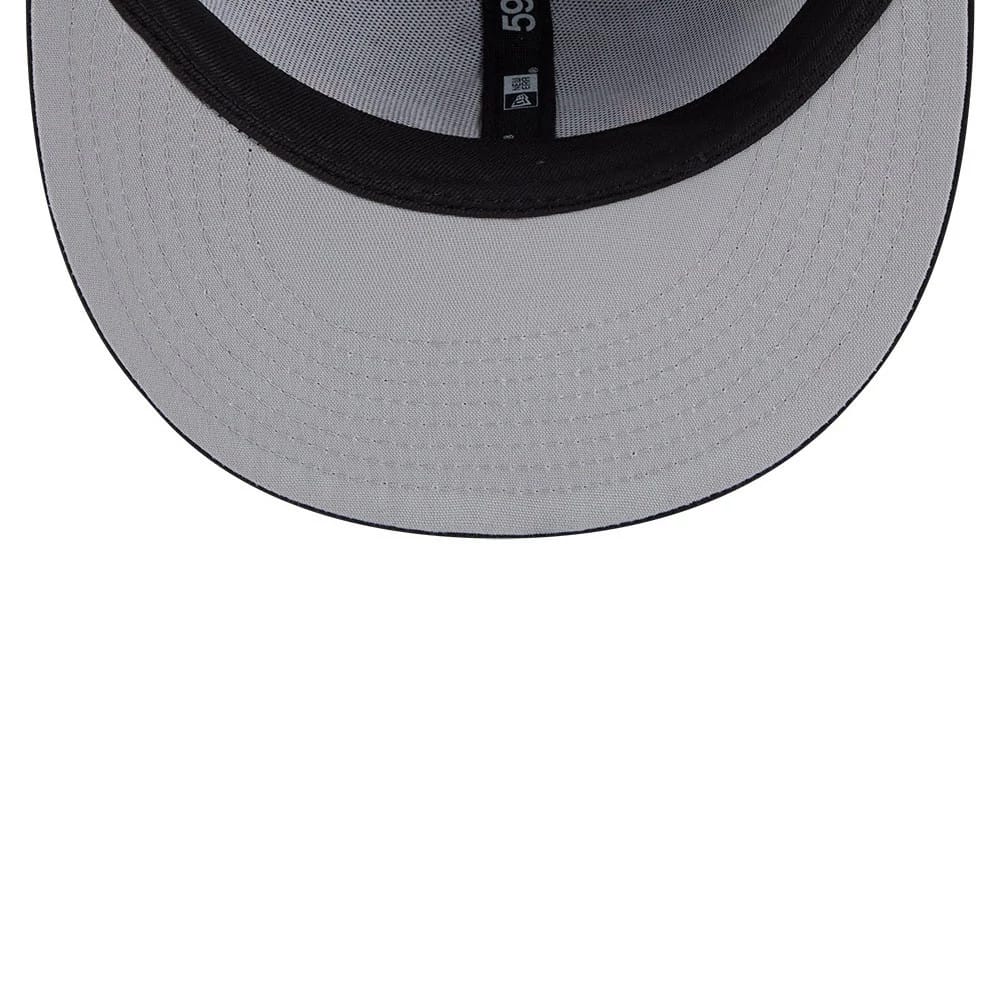 Chicago White Sox MLB Leaves Black 59FIFTY Fitted Cap - Image 2