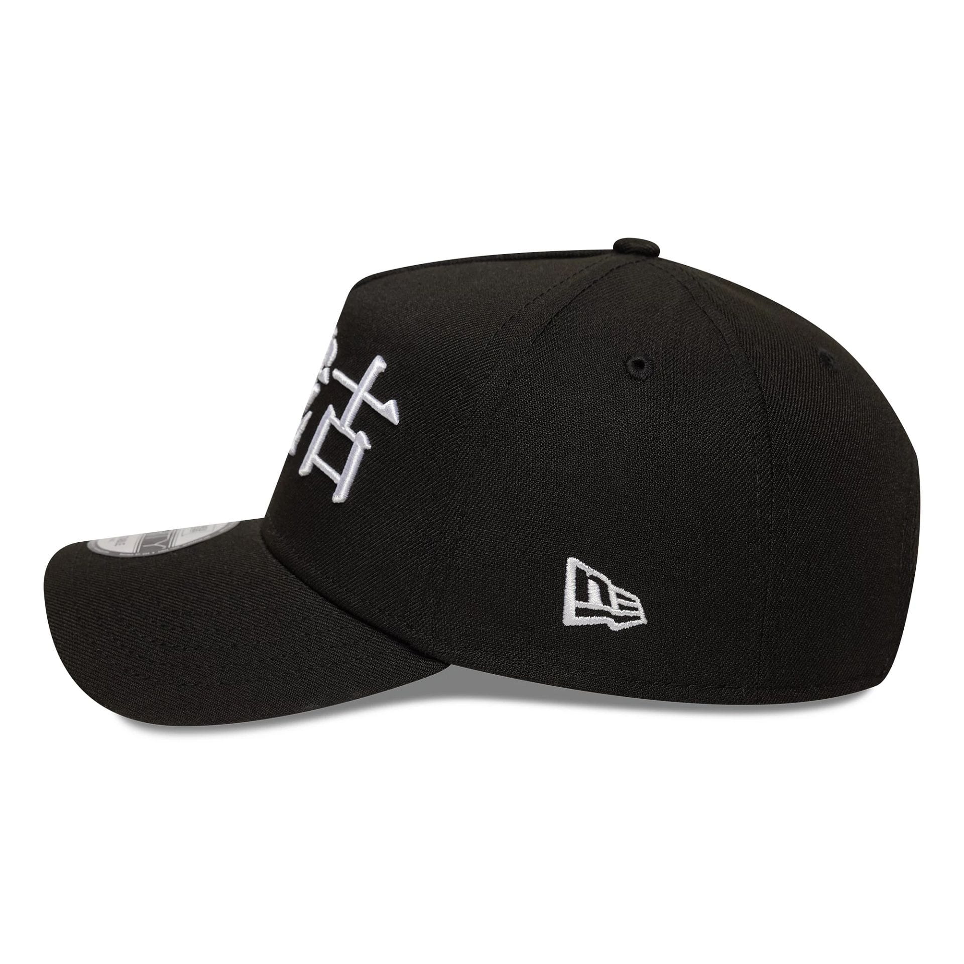 Chicago White Sox MLB Poly Kanji Black 9FORTY A-Frame Adjustable Cap - Image 5