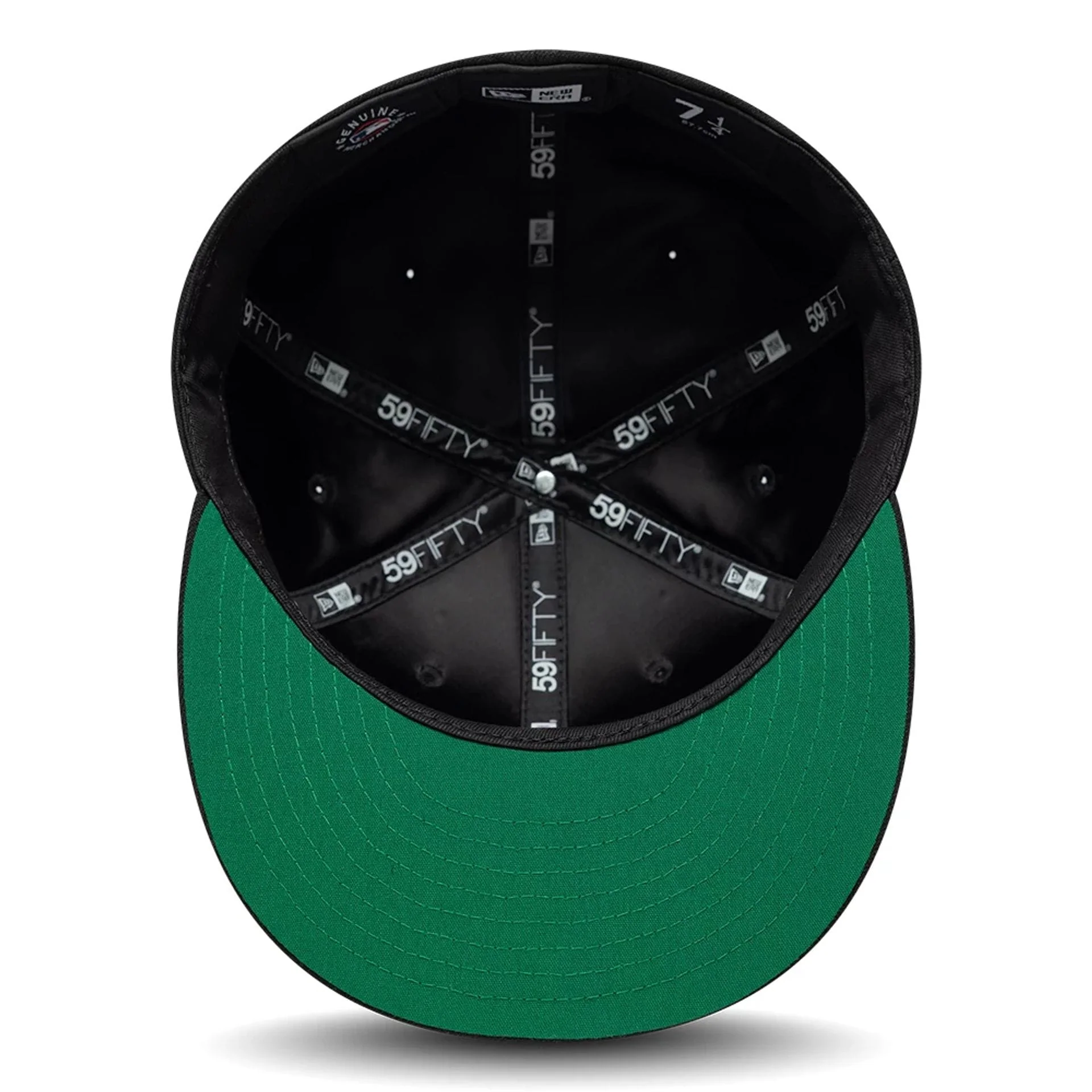 Chicago White Sox MLB Sidepatch Satin Lined Black 59FIFTY Fitted Cap - Image 2