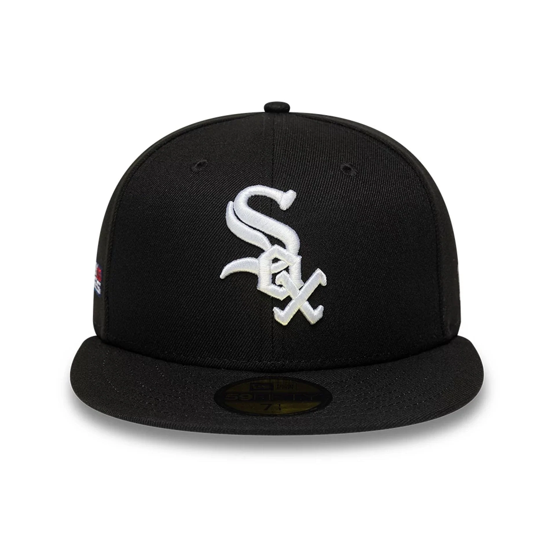 Chicago White Sox MLB Sidepatch Satin Lined Black 59FIFTY Fitted Cap - Image 3