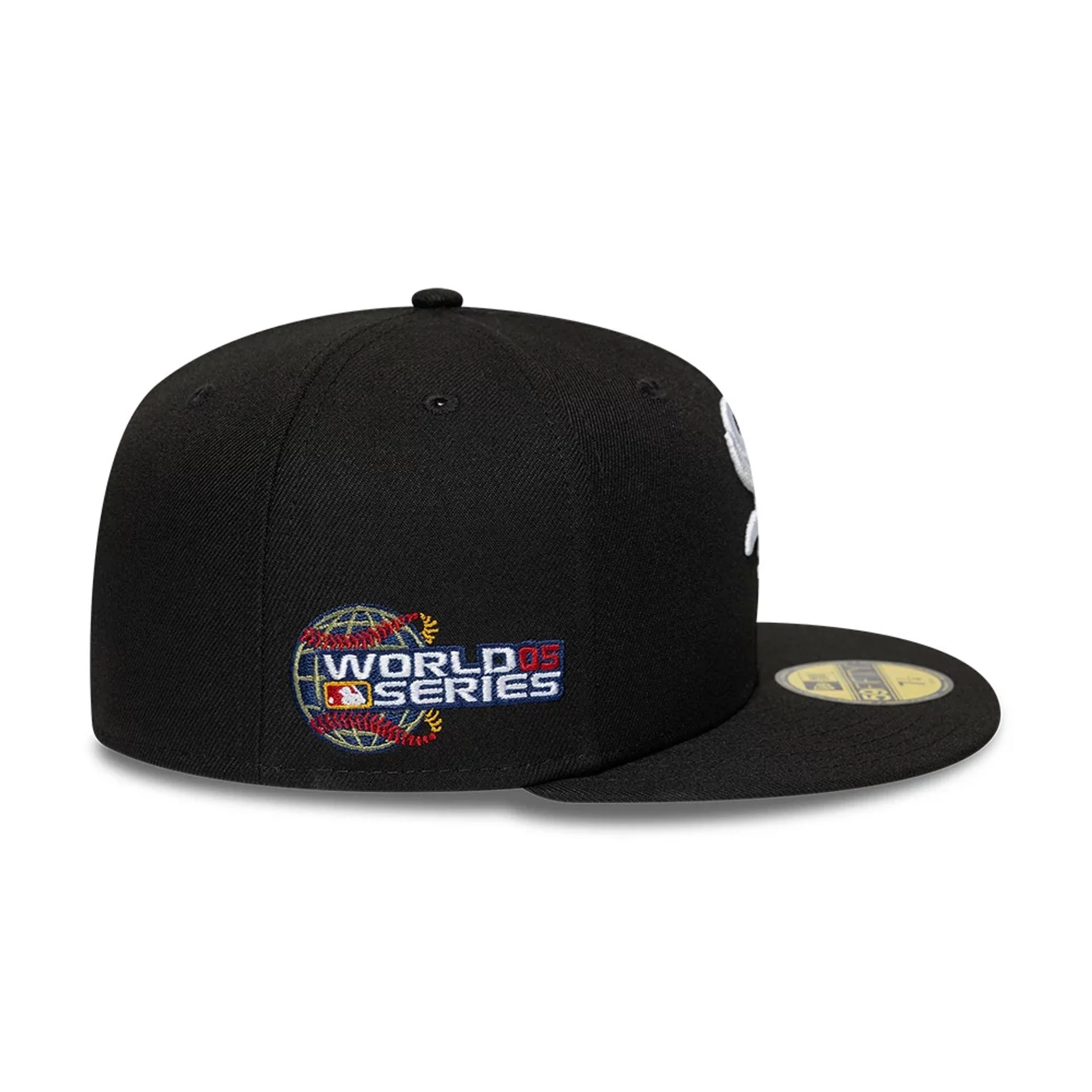 Chicago White Sox MLB Sidepatch Satin Lined Black 59FIFTY Fitted Cap - Image 5