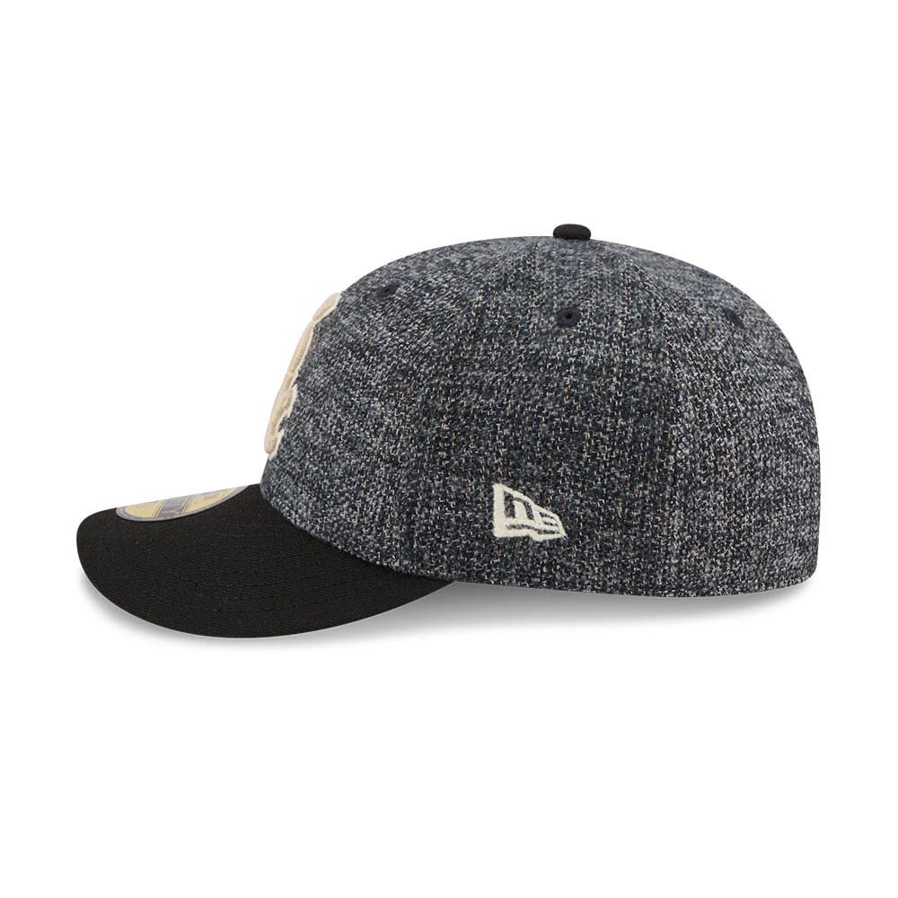 Chicago White Sox MLB Tweedy Cotton Black 59FIFTY Fitted Cap - Image 5