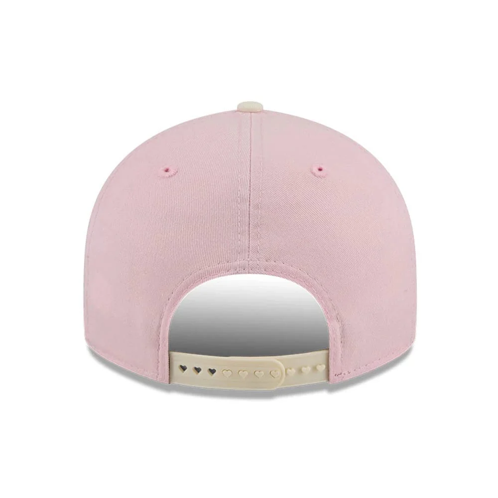 Chicago White Sox MLB Washed Tie Dye Pastel Pink 9FIFTY Snapback Adjustable Cap - Image 6