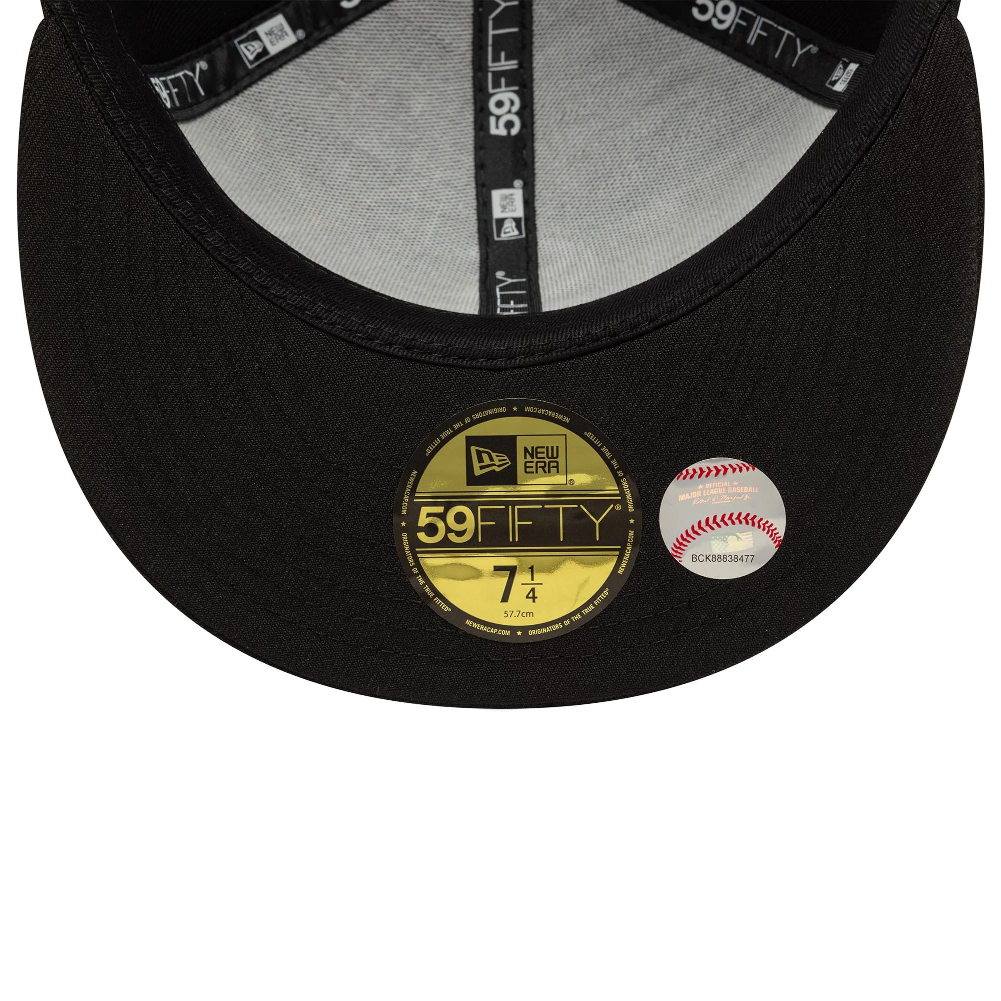 Chicago White Sox MLB Zodiac Black 59FIFTY Fitted Cap - Image 7