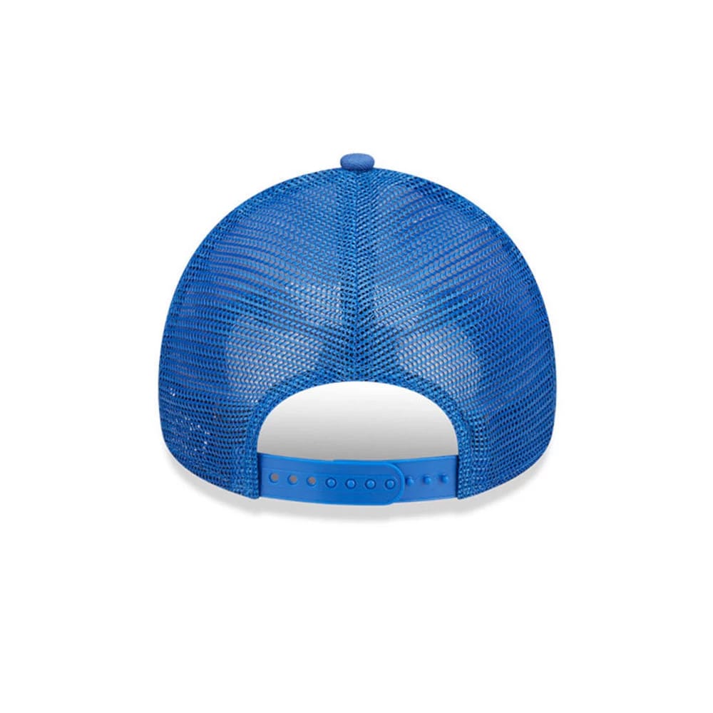 Child DC Superman White 9FORTY A-Frame Trucker Adjustable Cap - Image 4