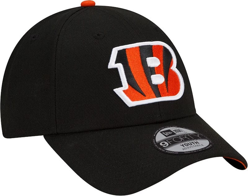 Cincinnati Bengals Youth NFL The League Black 9FORTY Adjustable Cap - Image 7