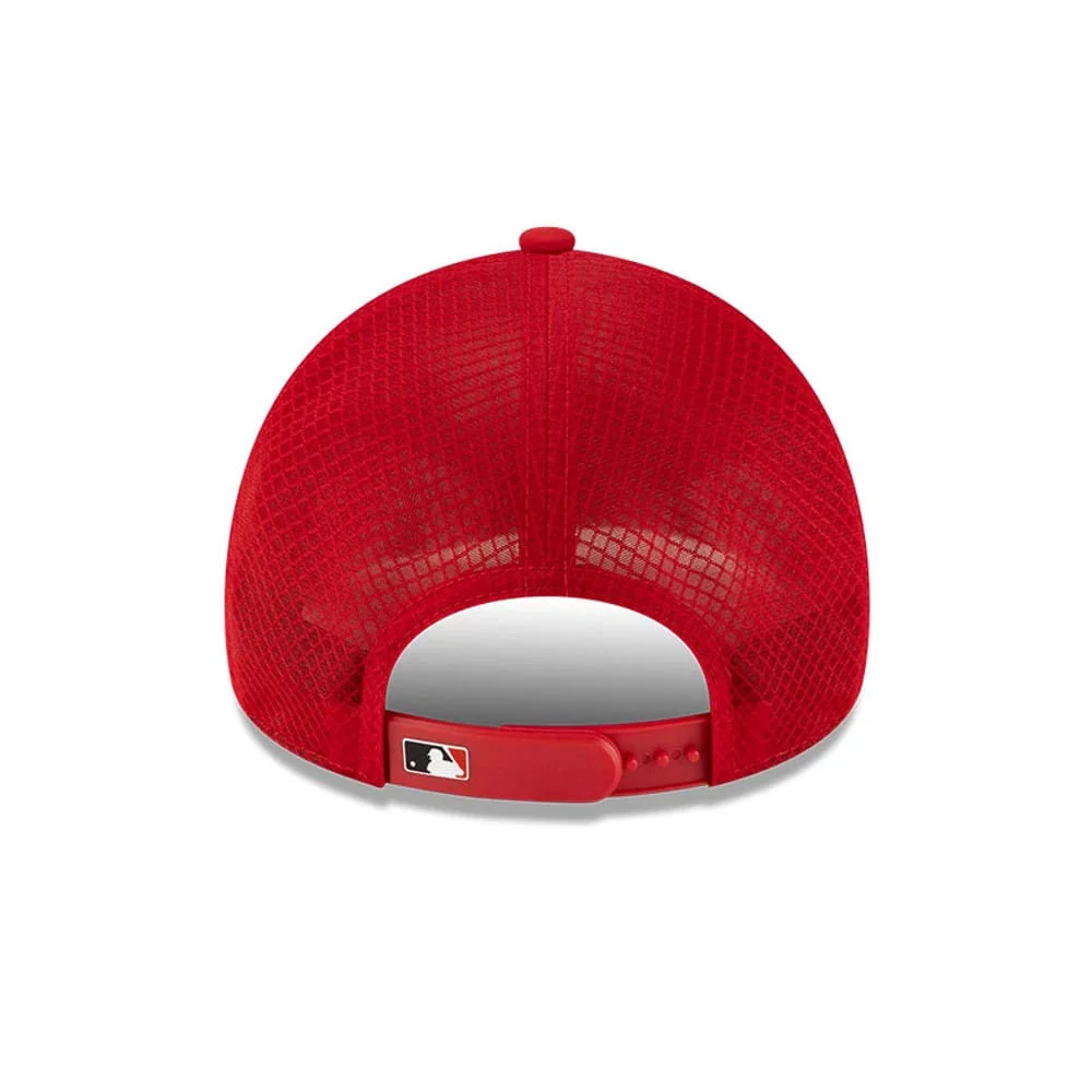 Cincinnati Reds MLB Batting Practice 2026 Red 9FORTY Apex Adjustable Cap - Image 4