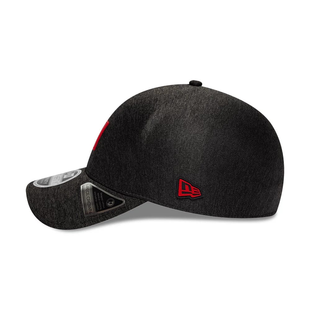 Cincinnati Reds MLB Clubhouse Black 39THIRTY Infinity Stretch Fit Cap - Image 6