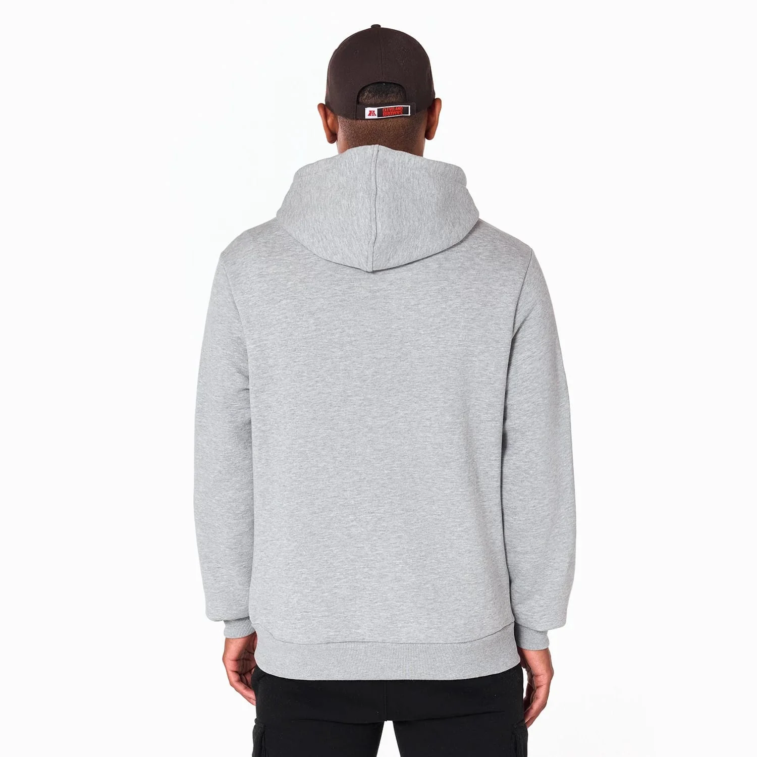 Cleveland Browns NFL Grey Pullover Hoodie - Image 7