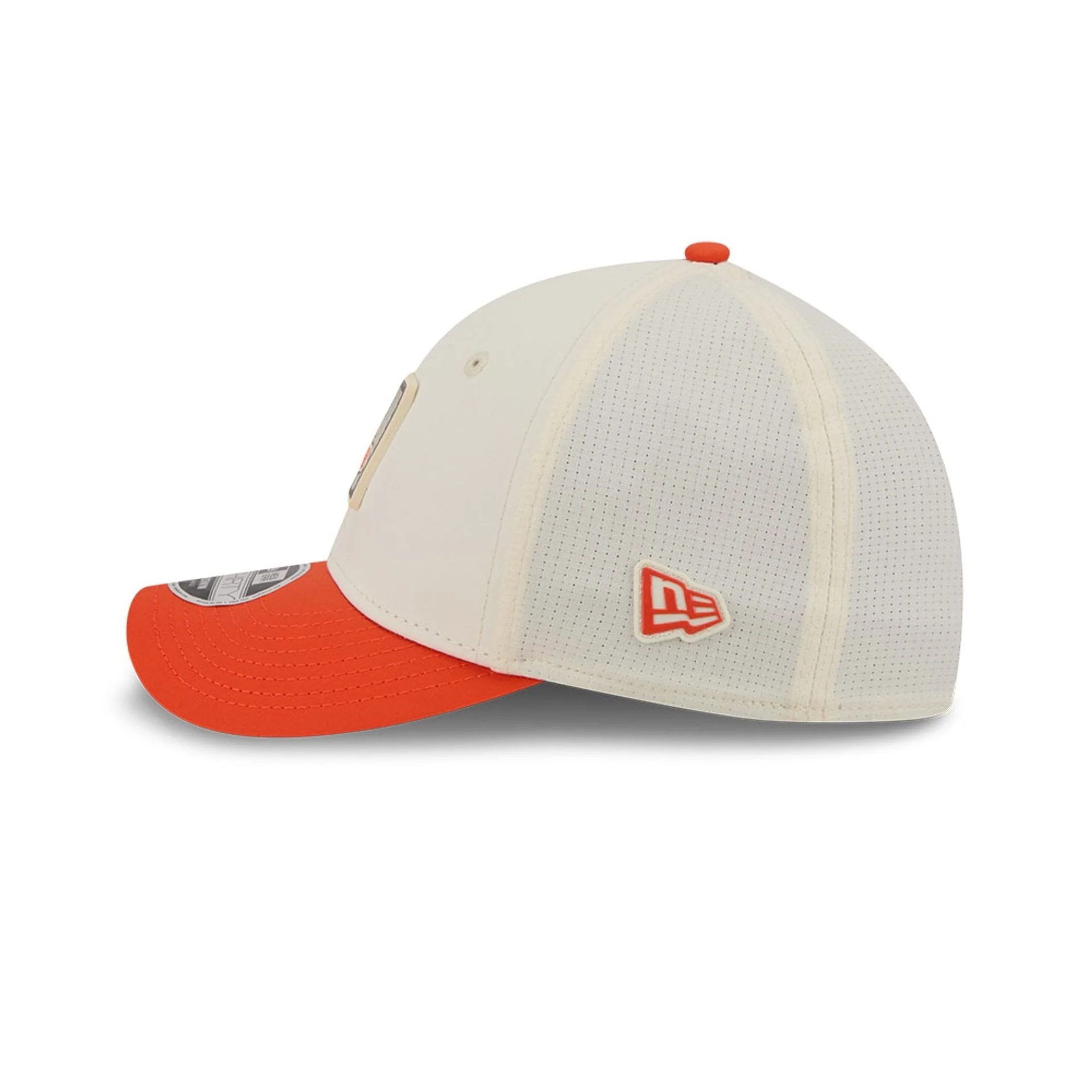 Cleveland Browns NFL Training 2026 White 39THIRTY M-Crown Stretch Fit Cap - Image 6