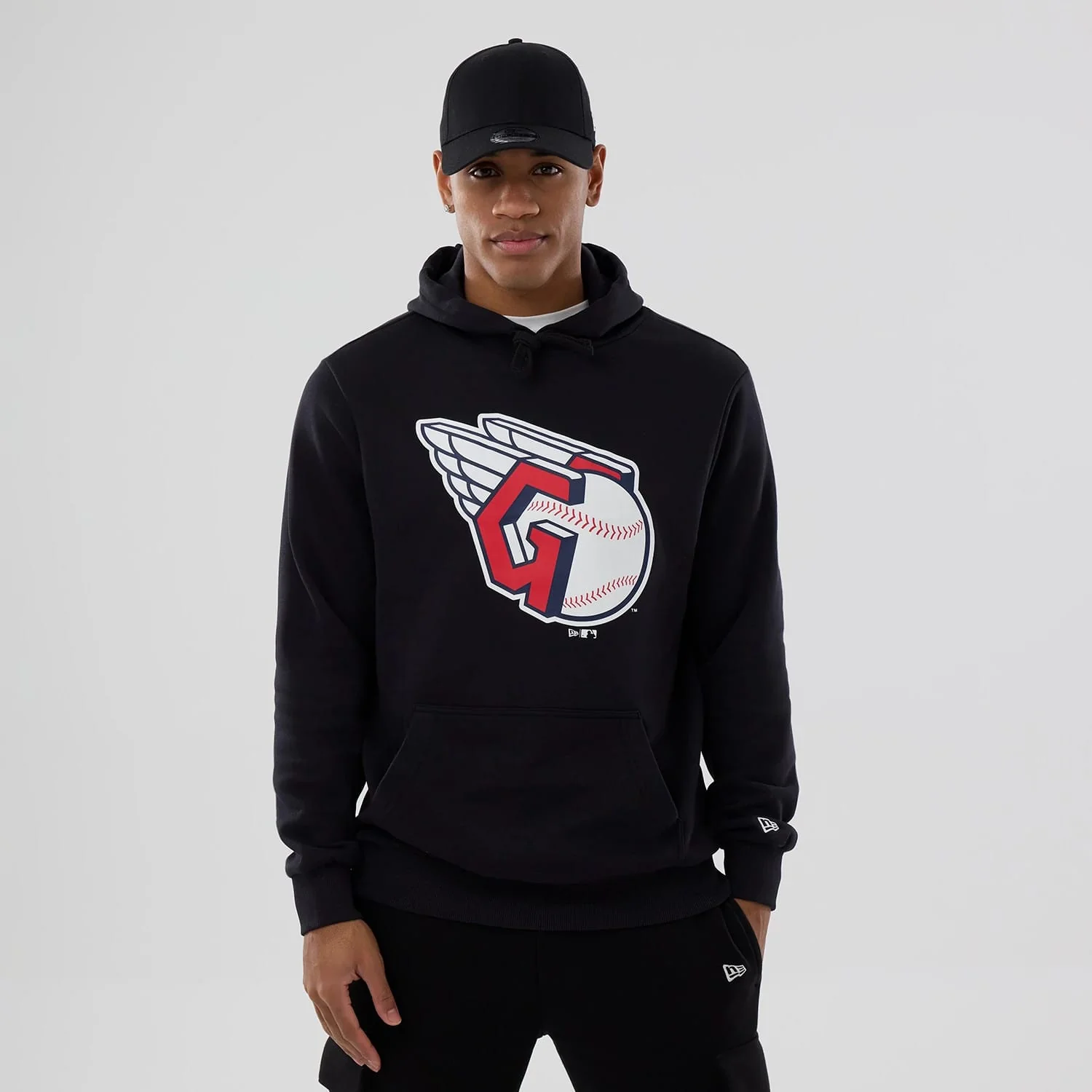 Cleveland Guardians MLB Navy Pullover Hoodie