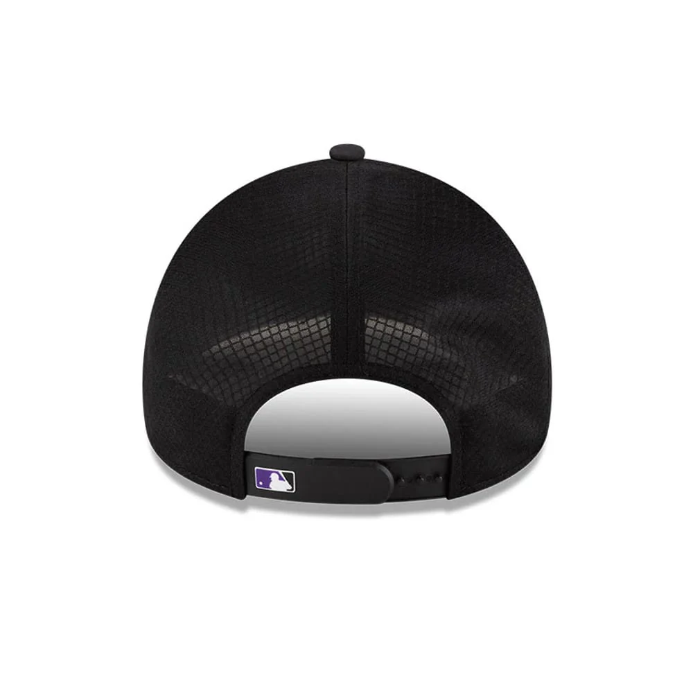 Colorado Rockies MLB Batting Practice 2026 Black 9FORTY Apex Adjustable Cap - Image 4
