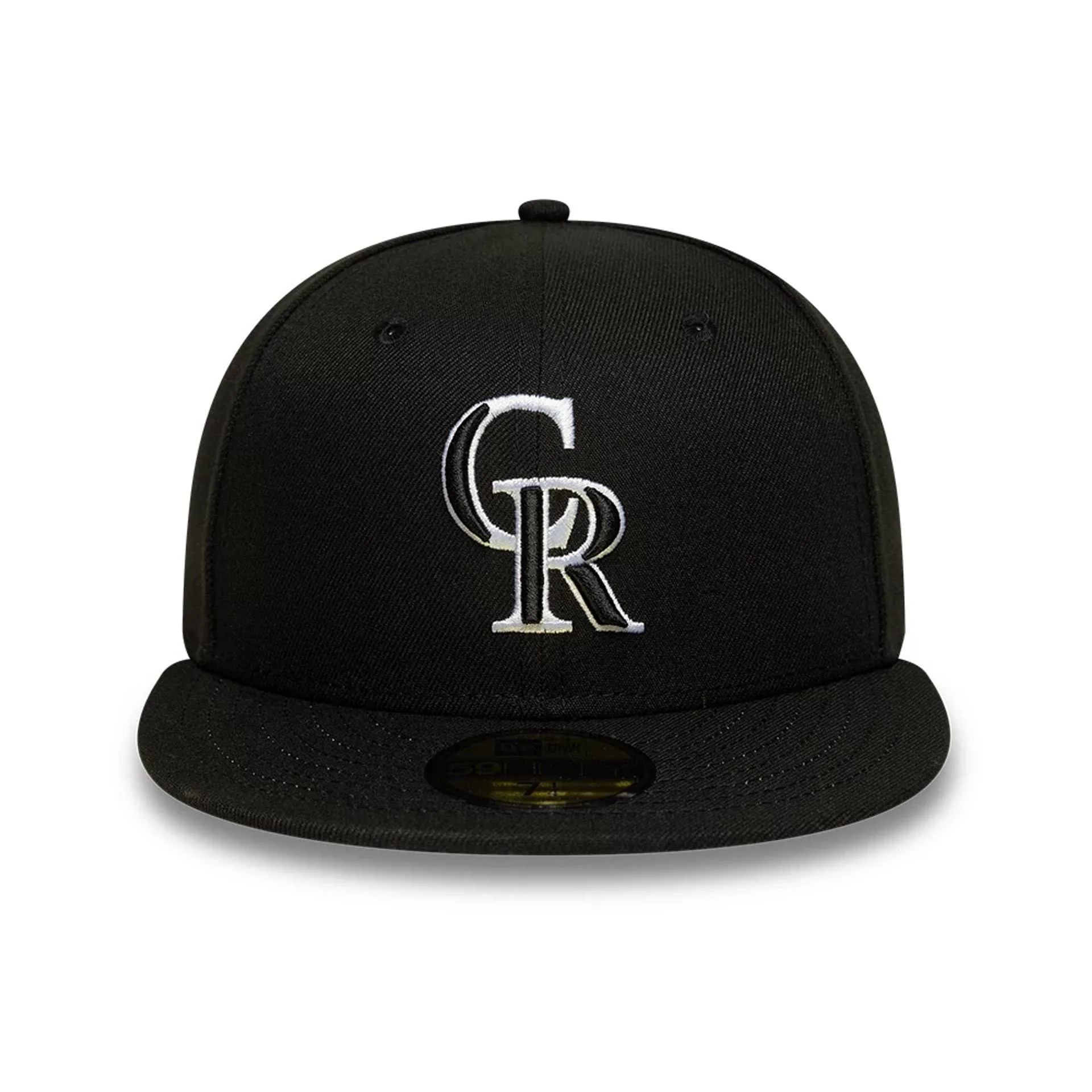 Colorado Rockies MLB Black 59FIFTY Fitted Cap - Image 3