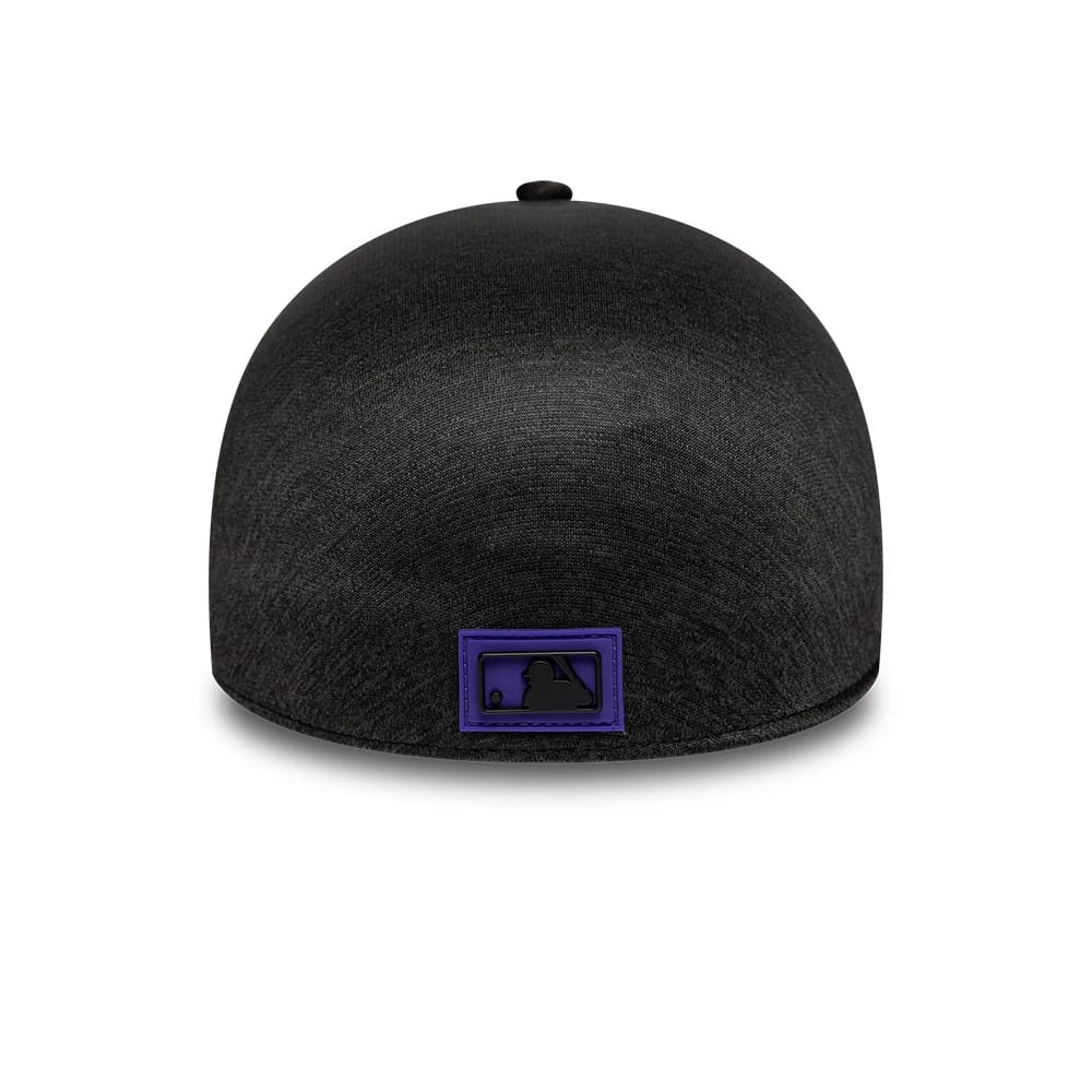 Colorado Rockies MLB Clubhouse Black 39THIRTY Infinity Stretch Fit Cap - Image 4