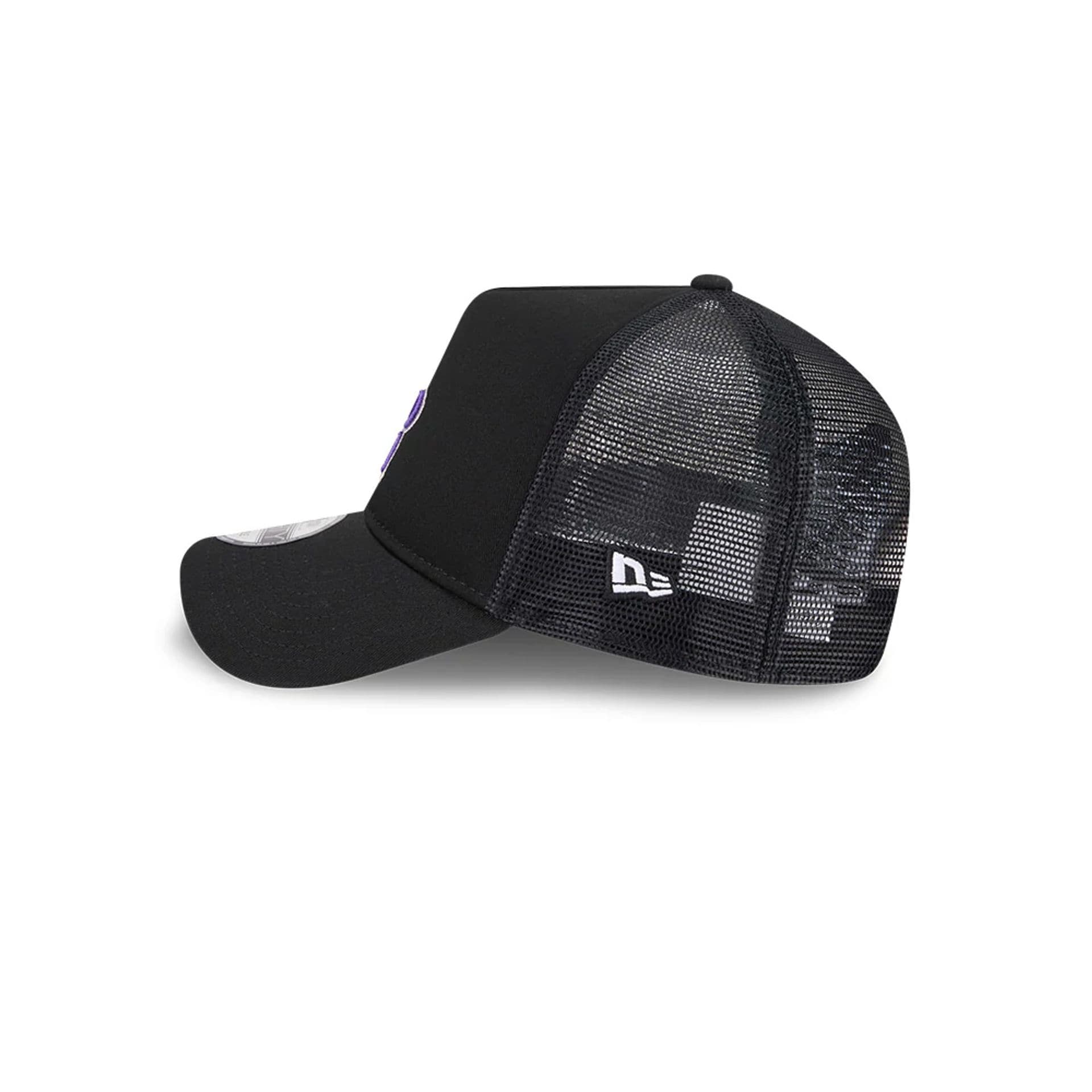 Colorado Rockies MLB Evergreen Black 9FORTY A-Frame Adjustable Cap - Image 5
