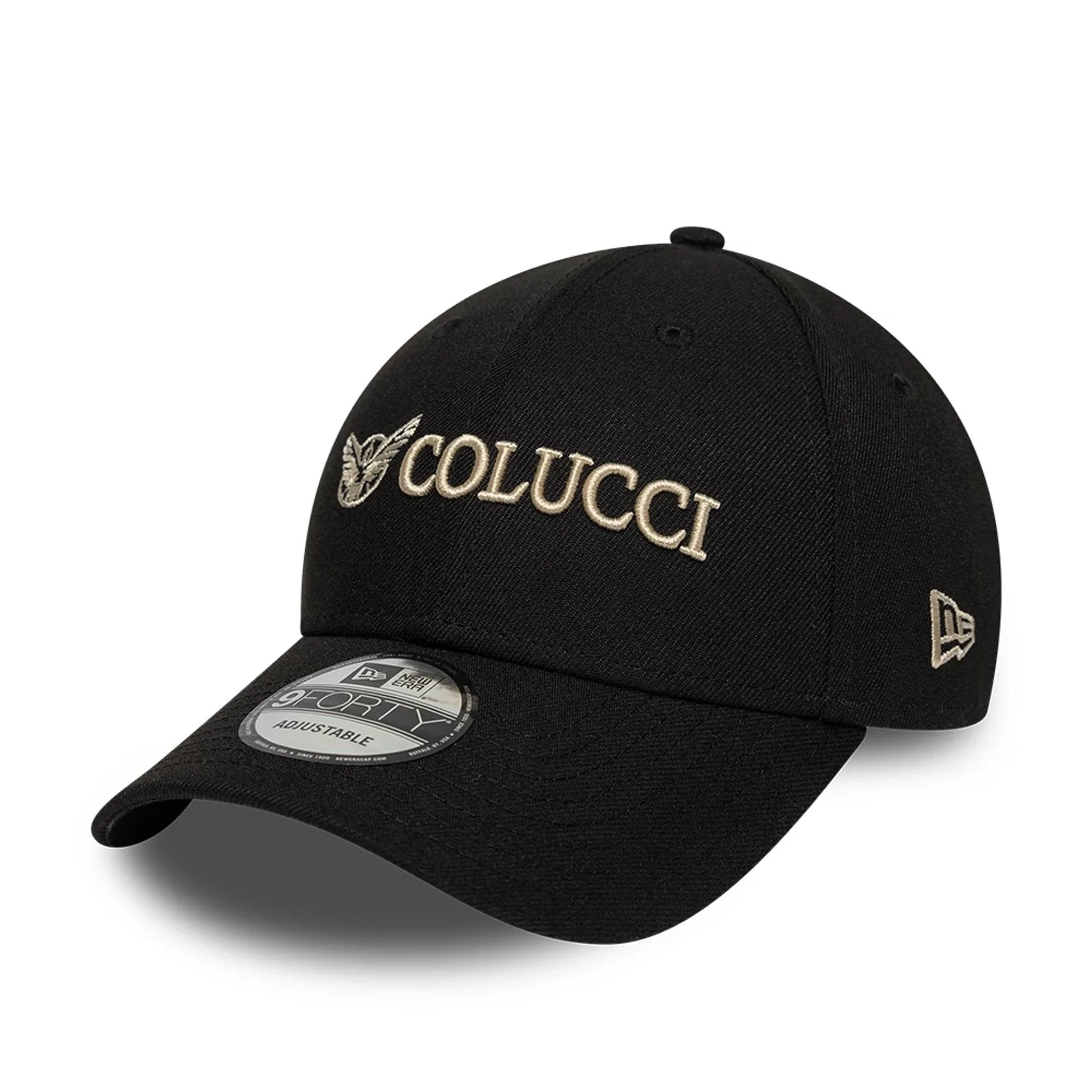 Colucci X New Era Black 9FORTY Adjustable Cap