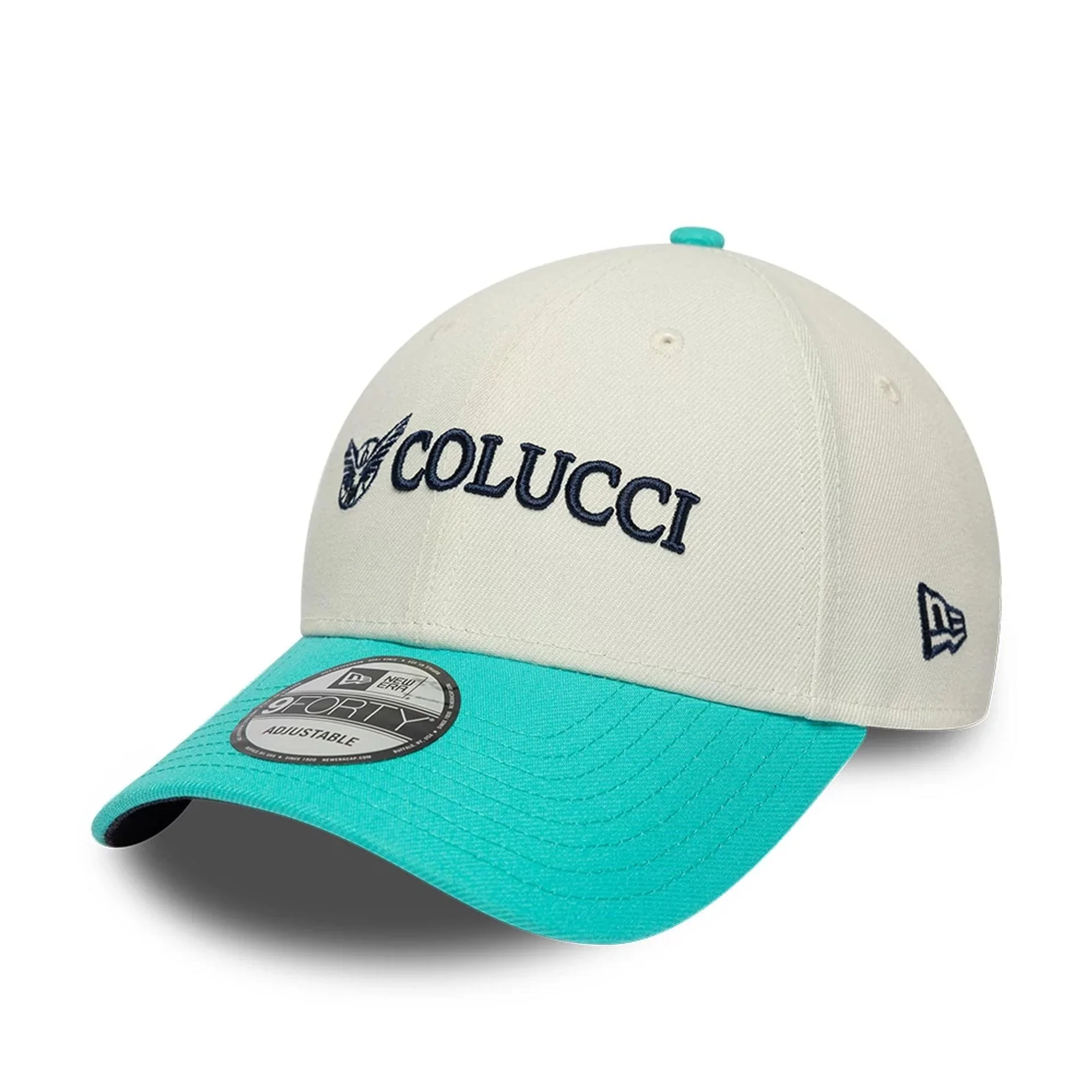 Colucci X New Era White 9FORTY Adjustable Cap