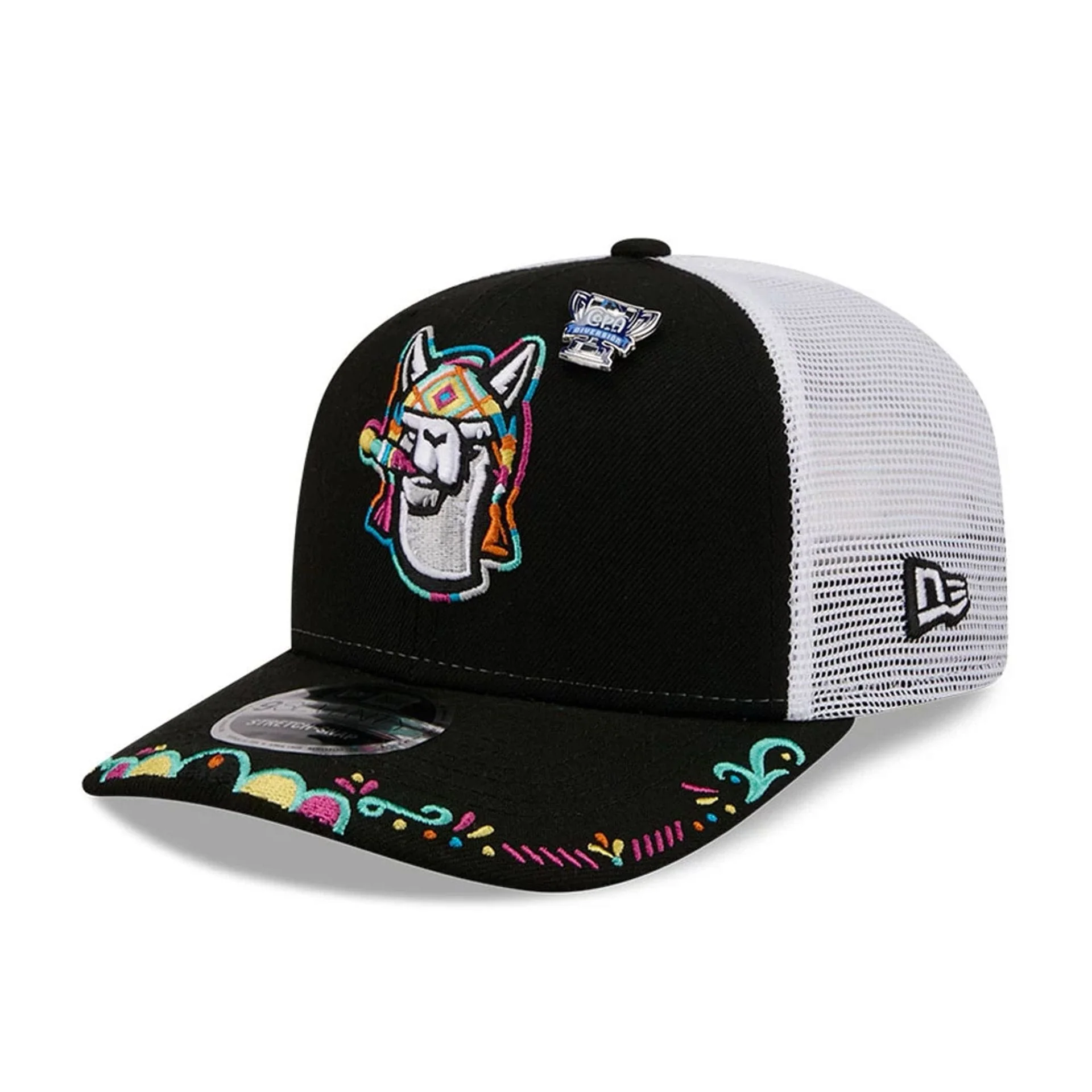 Crawdads MiLB La Copa 2026 Black 9SEVENTY Stretch Snap Adjustable Cap