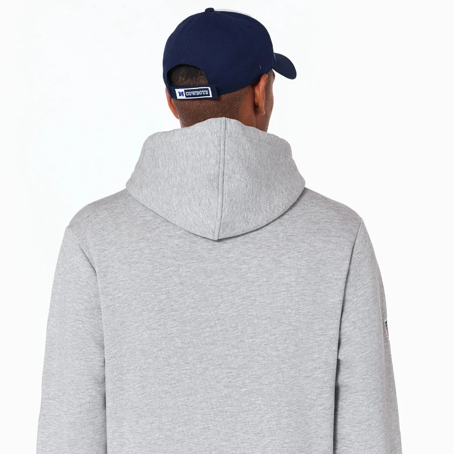 Dallas Cowboys NFL Grey Pullover Hoodie - Image 4