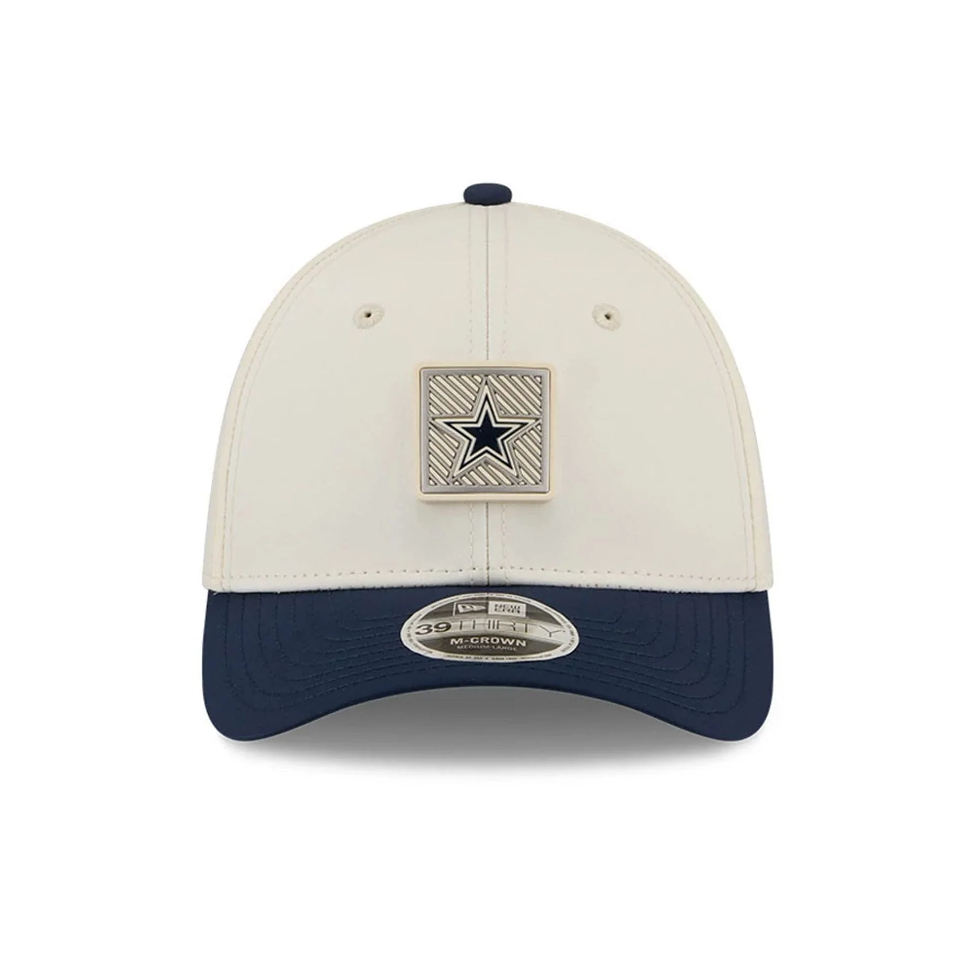 Dallas Cowboys NFL Training 2026 White 39THIRTY M-Crown Stretch Fit Cap - Image 2